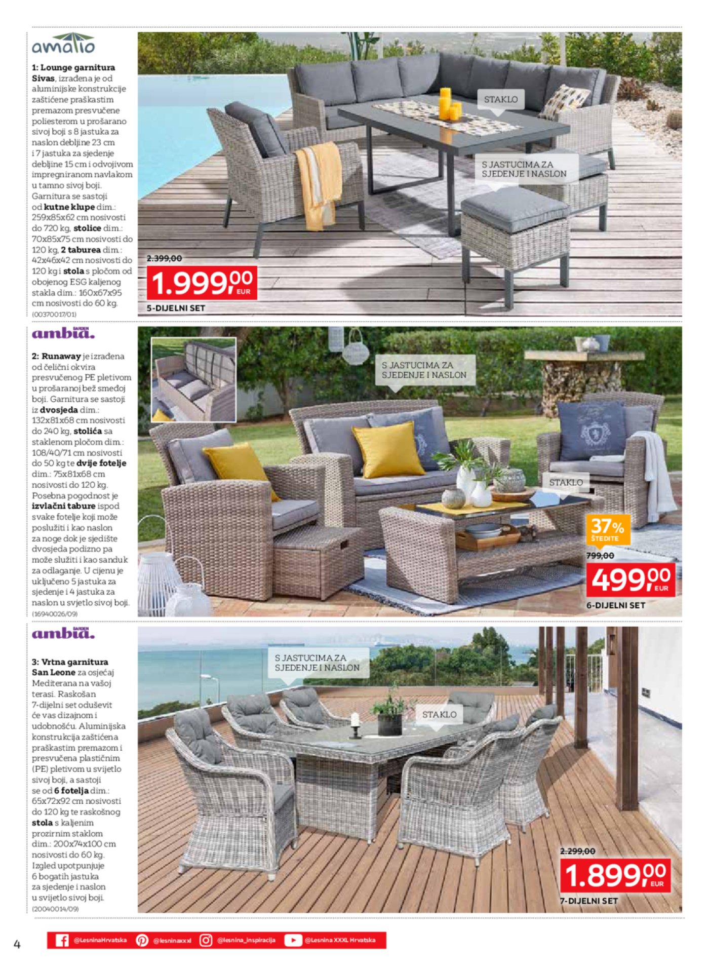 Lesnina katalog XXXL popusti 02.04.-25.04.2024.