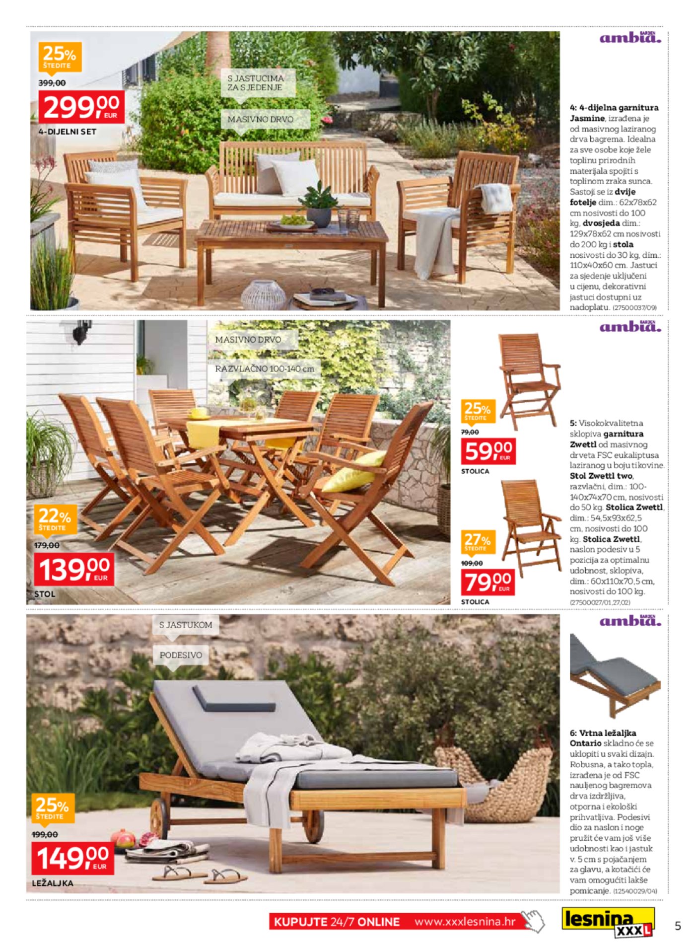 Lesnina katalog XXXL popusti 02.04.-25.04.2024.