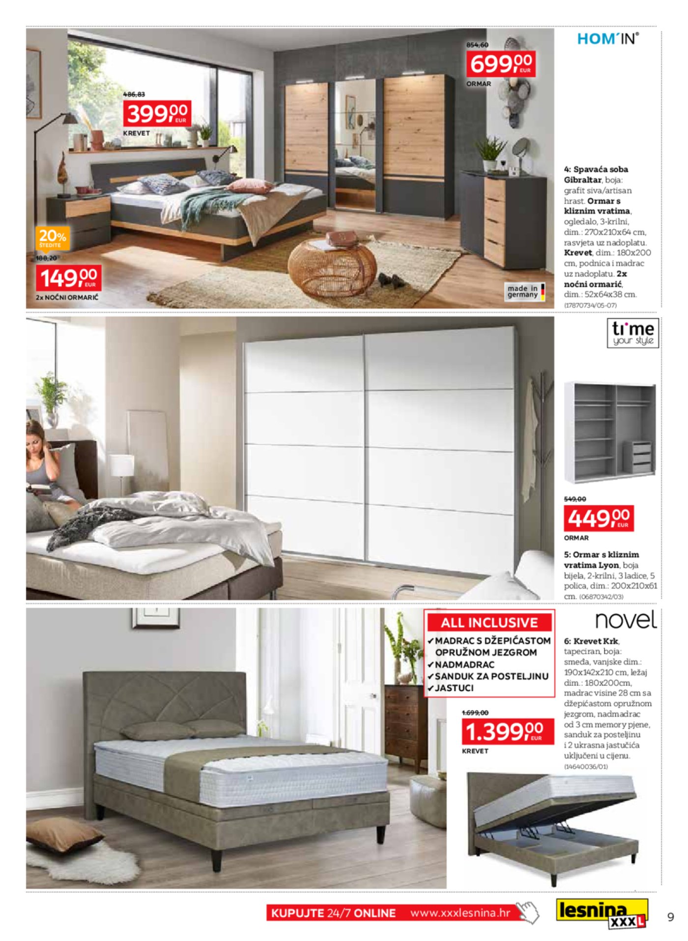 Lesnina katalog XXXL popusti 02.04.-25.04.2024.