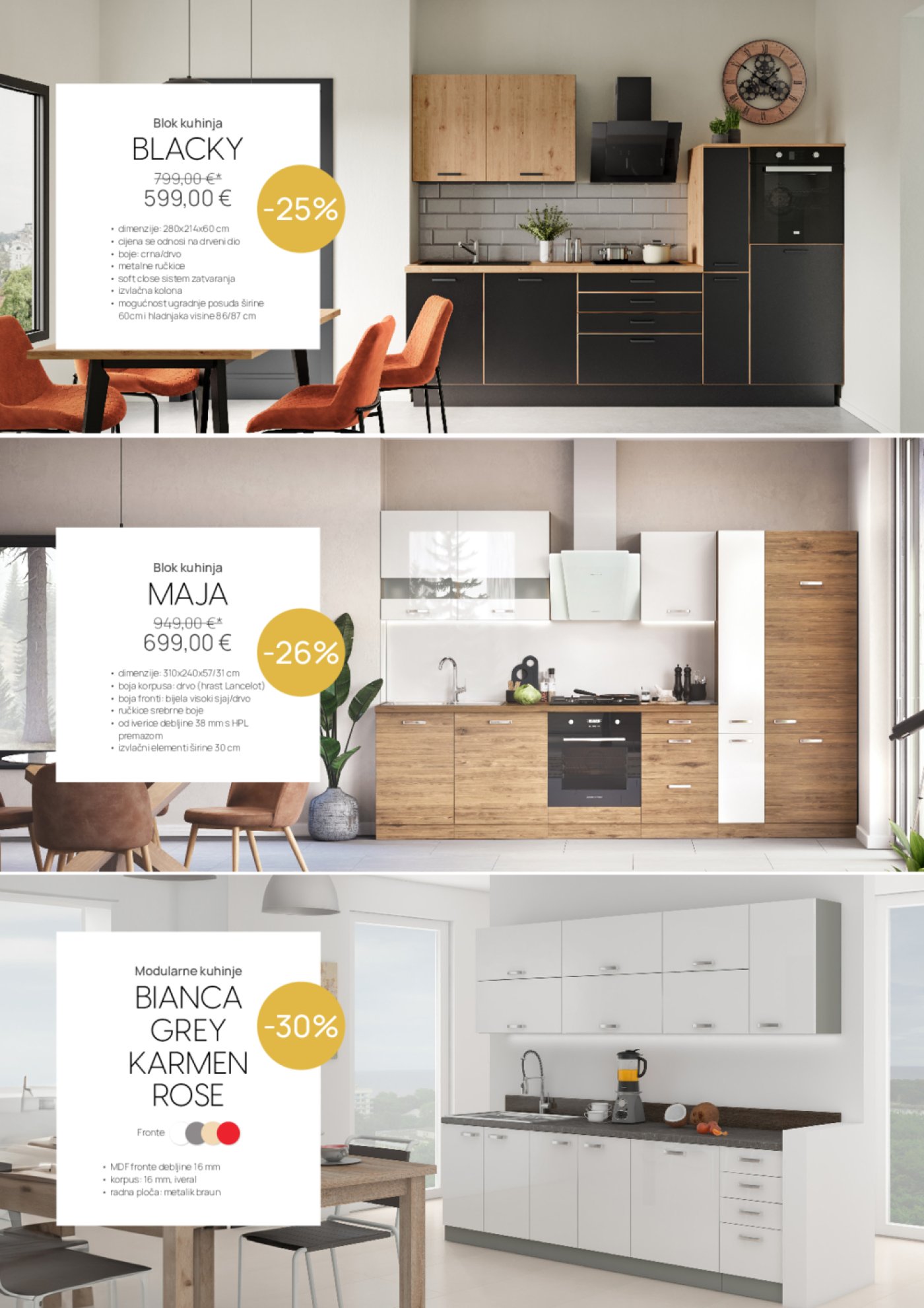 Namještaj Mima katalog Opremanje stana ili apartmana 02.04.-30.04.2024.