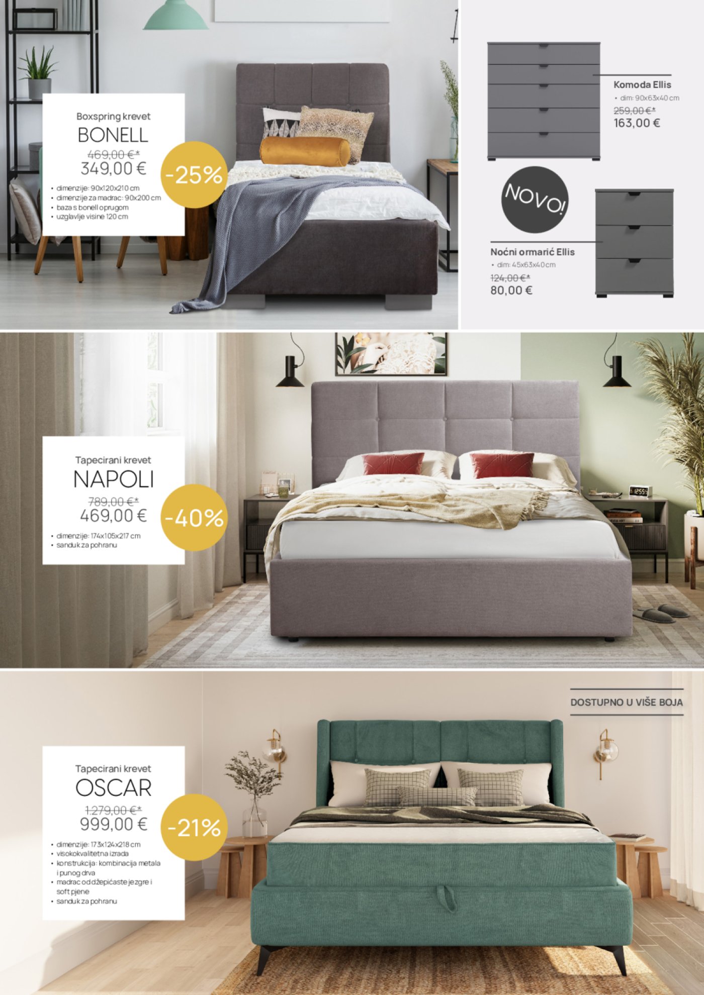 Namještaj Mima katalog Opremanje stana ili apartmana 02.04.-30.04.2024.