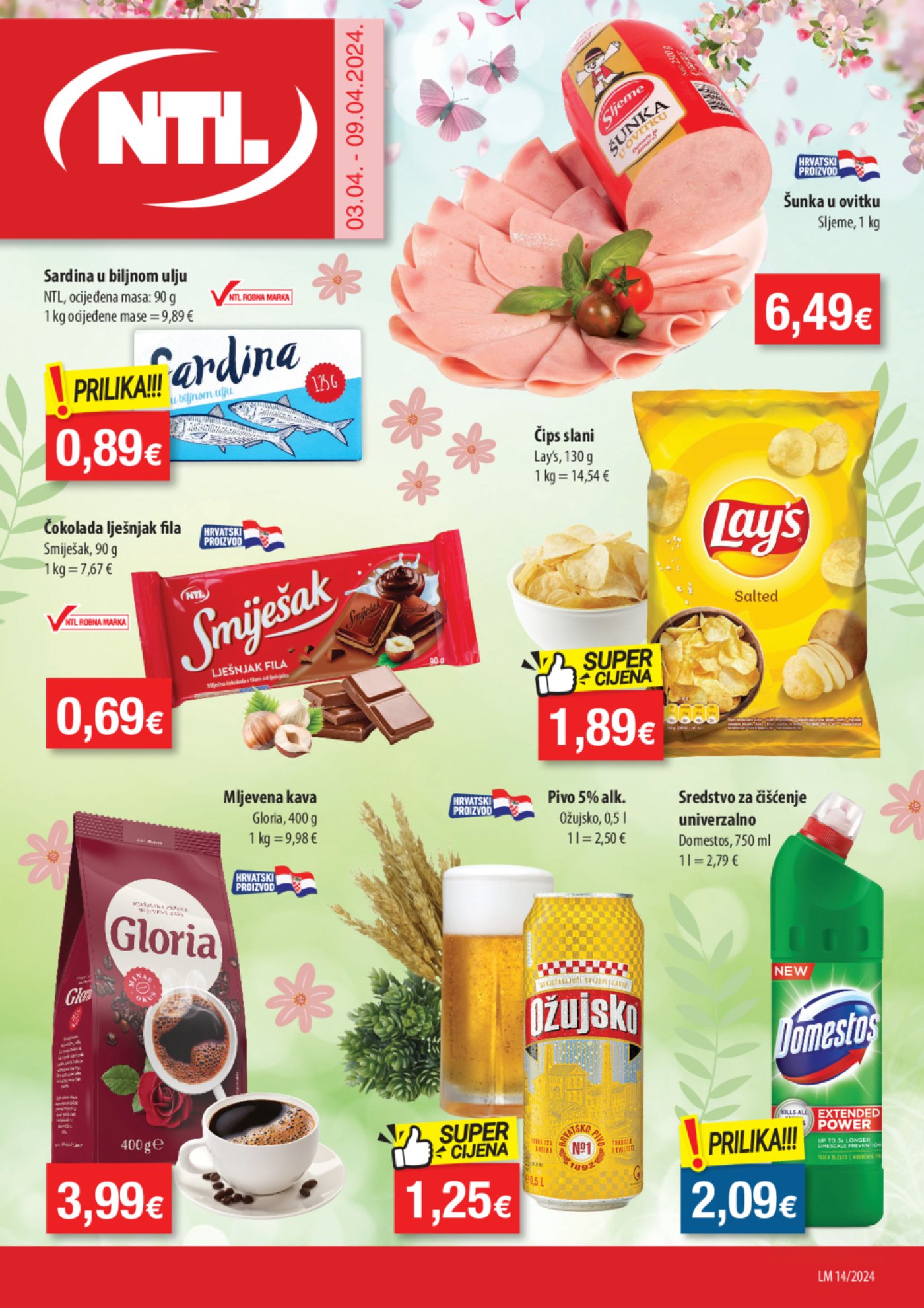 NTL katalog Akcija 03.04.-09.04.2024. Odabrane poslovnice