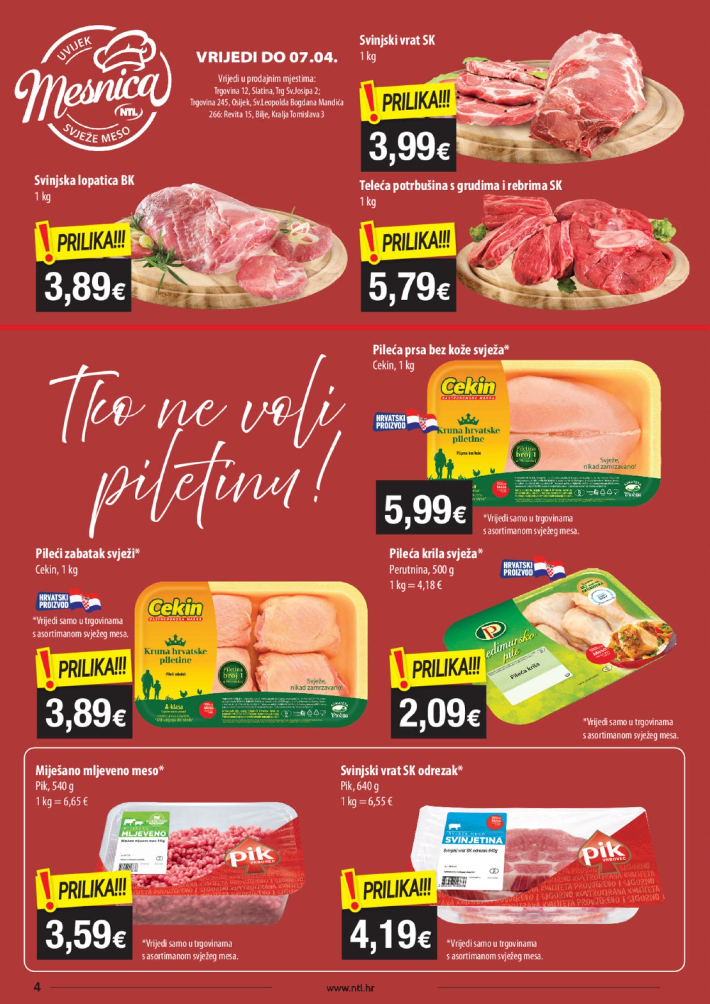 NTL katalog Akcija 03.04.-09.04.2024. Odabrane poslovnice