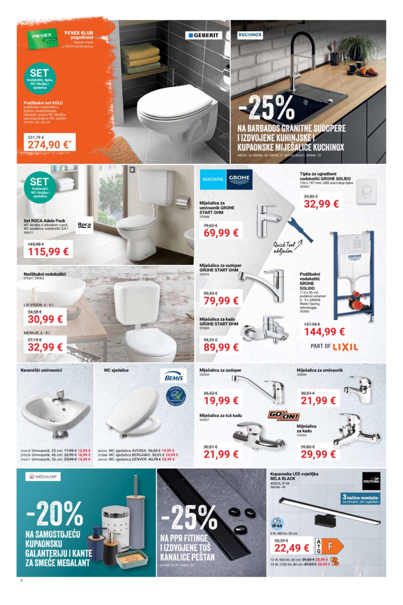 Pevex katalog Na korak do savršenog doma 28.03.-23.04.2024.