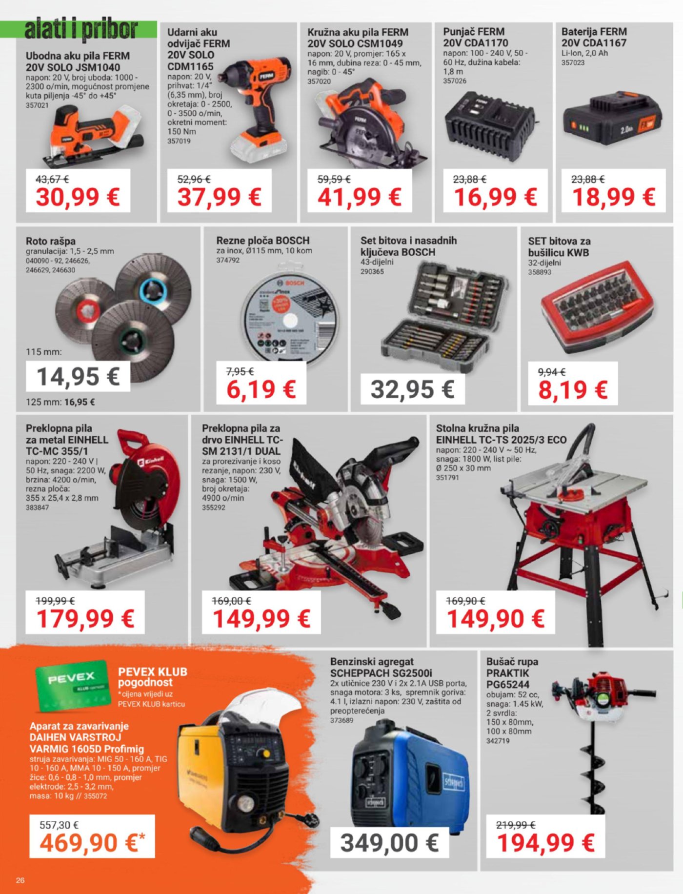 Pevex katalog Ostvari svoje ideje 28.03.-23.4.2024.