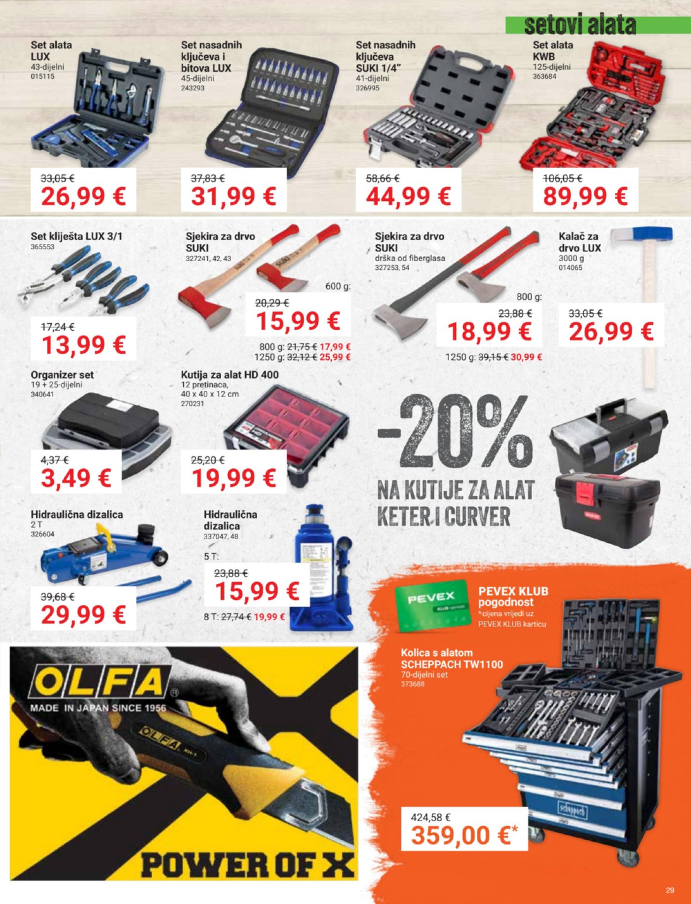 Pevex katalog Ostvari svoje ideje 28.03.-23.4.2024.