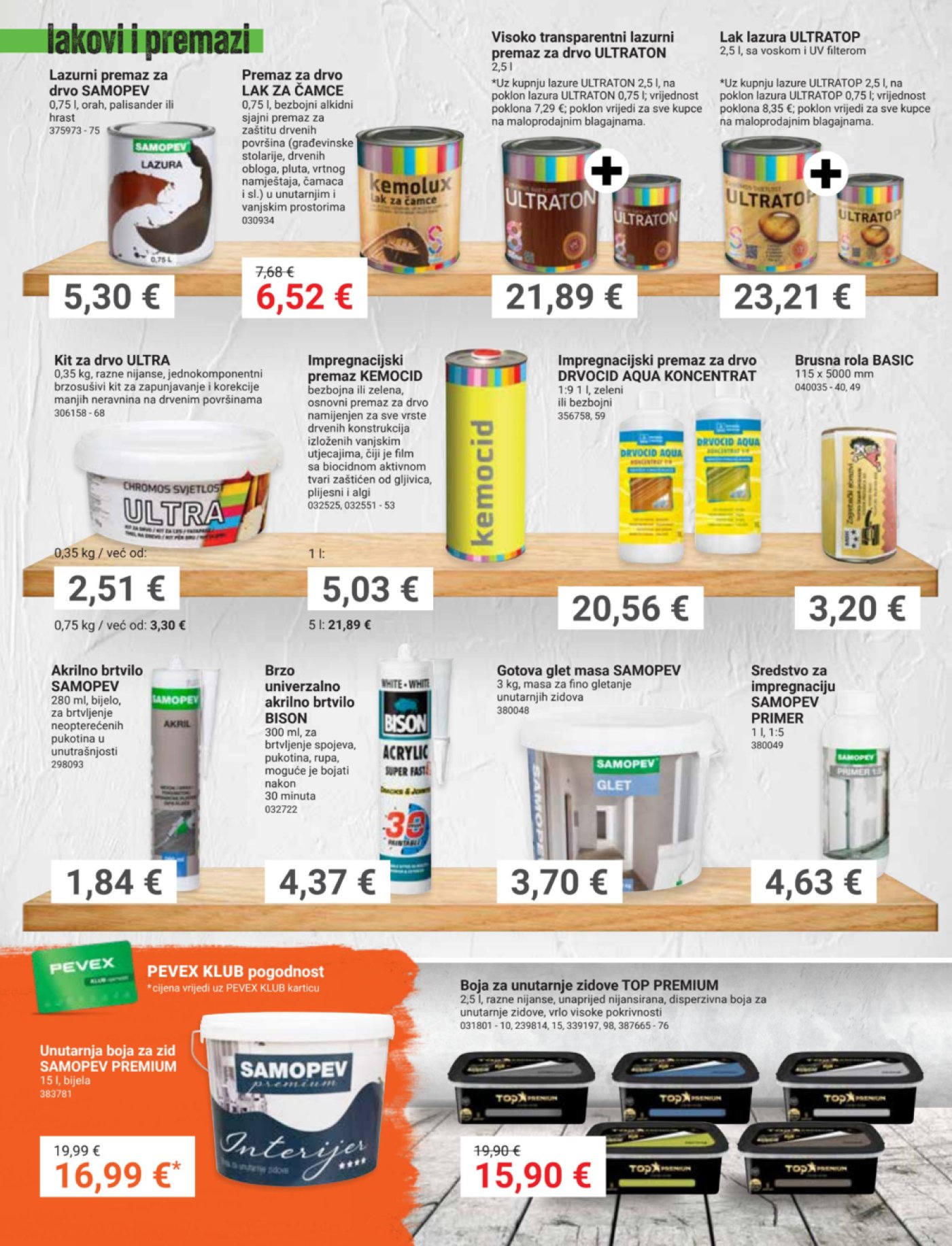 Pevex katalog Ostvari svoje ideje 28.03.-23.4.2024.