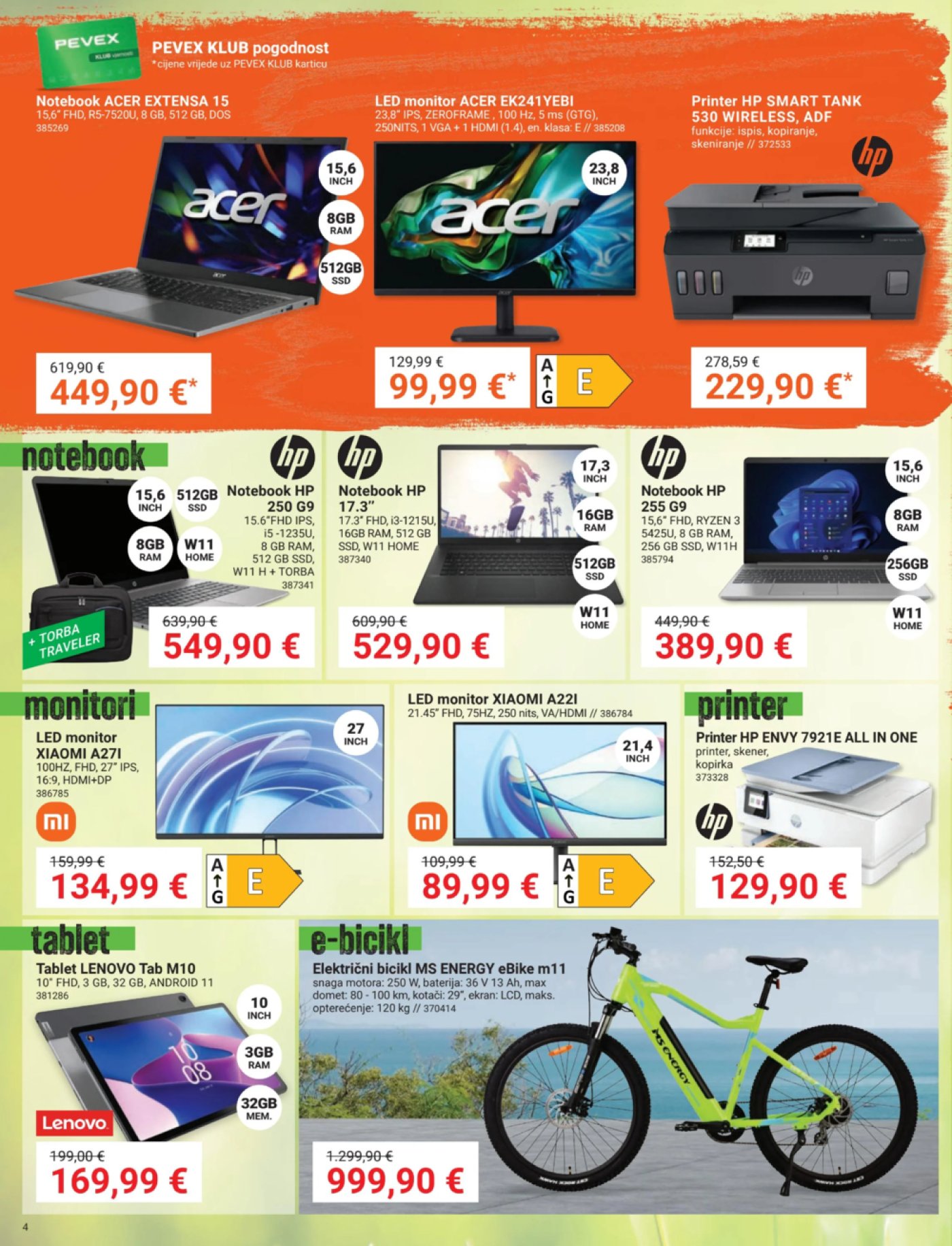 Pevex katalog Ostvari svoje ideje 28.03.-23.4.2024.