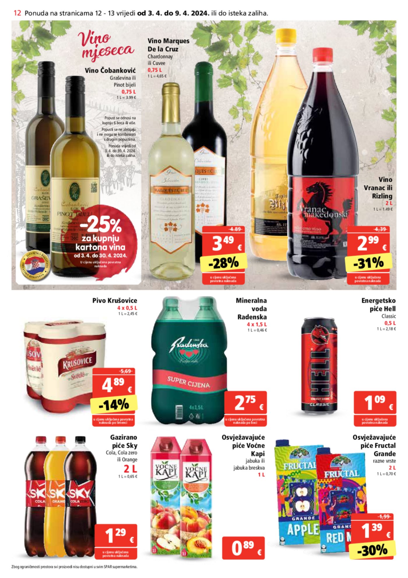 SPAR katalog Akcija 03.04.-09.04.2024.