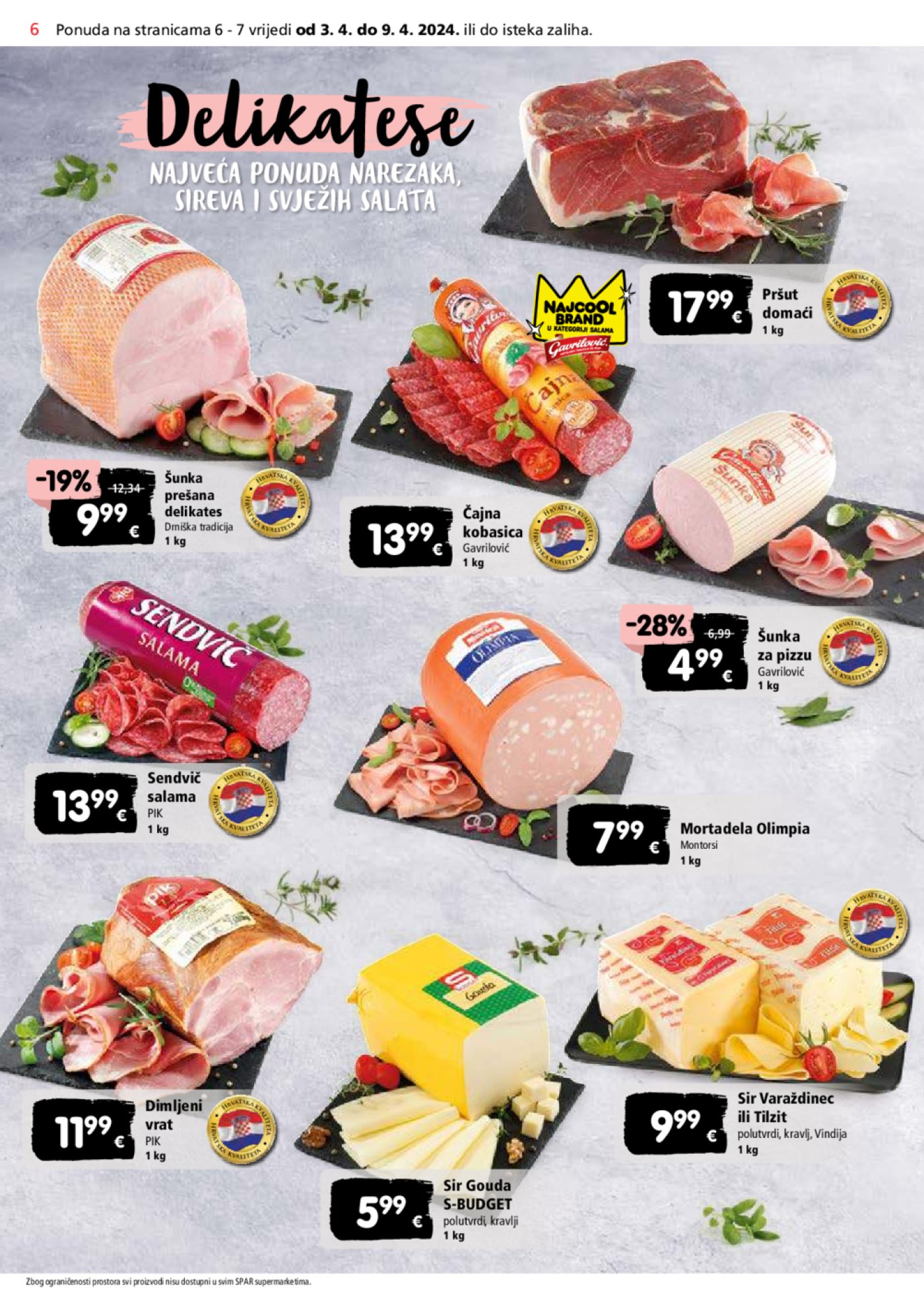 SPAR katalog Akcija 03.04.-09.04.2024.