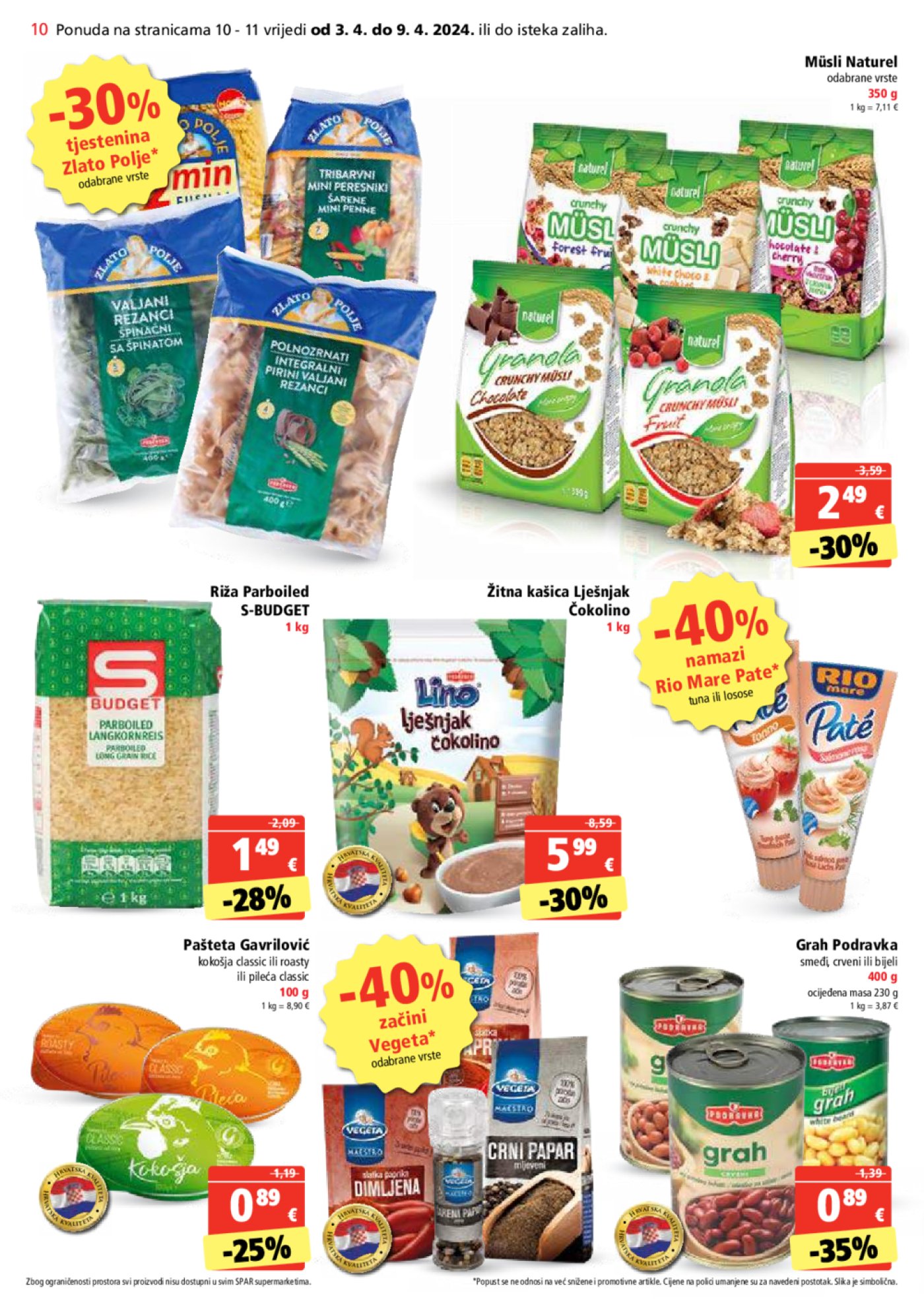 SPAR katalog Akcija 03.04.-09.04.2024.