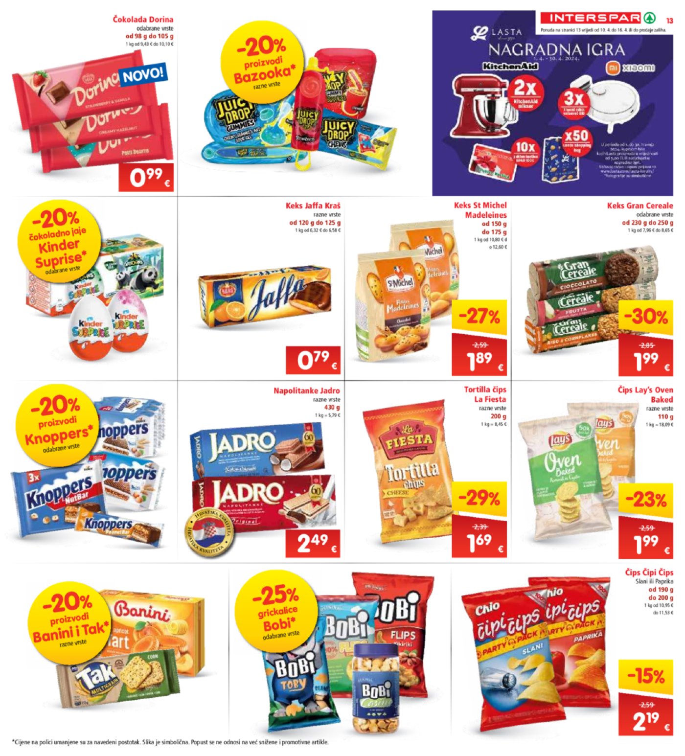 INTERSPAR katalog Akcija 10.04.-16.04.2024.