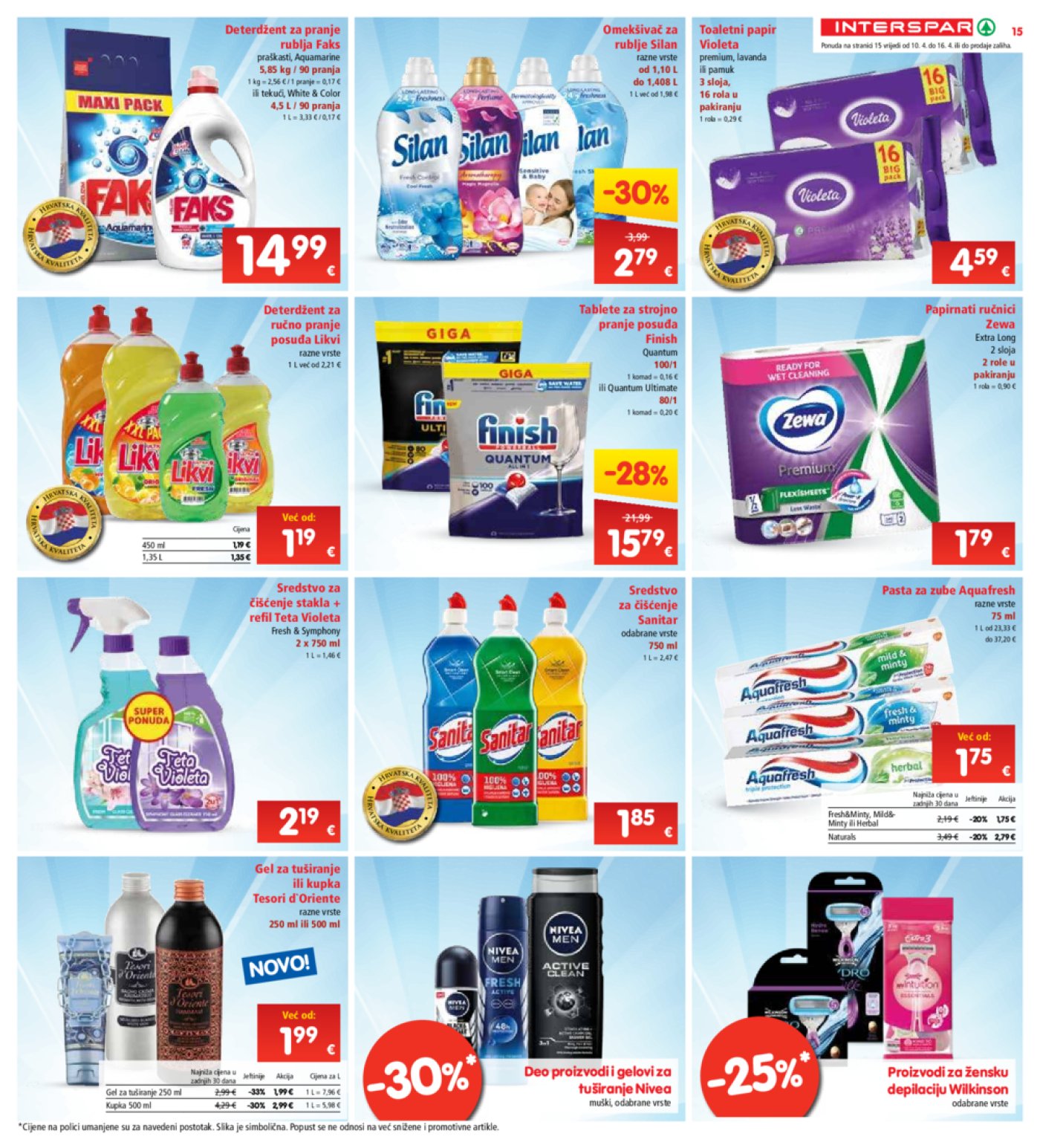 INTERSPAR katalog Akcija 10.04.-16.04.2024.