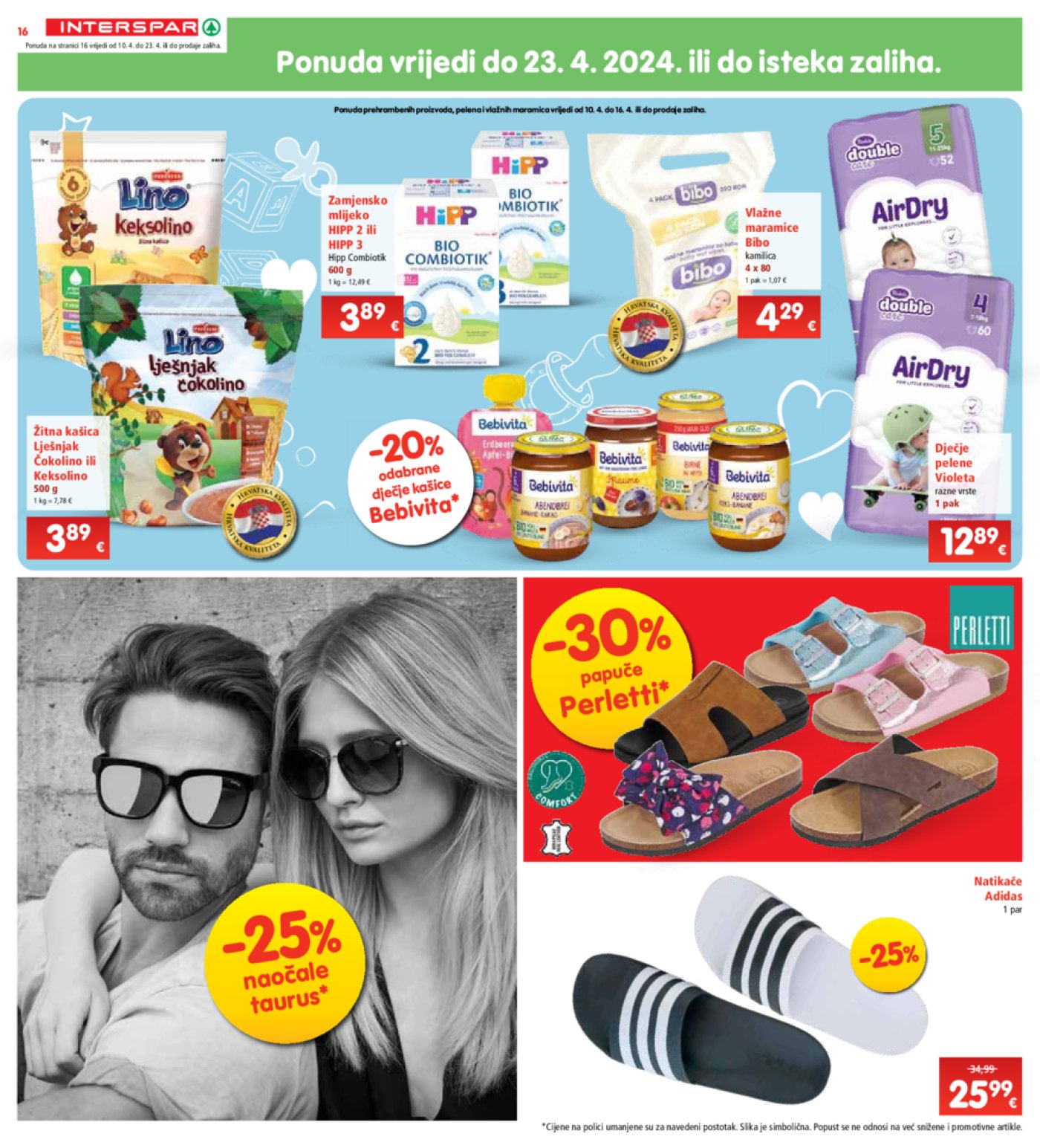 INTERSPAR katalog Akcija 10.04.-16.04.2024.