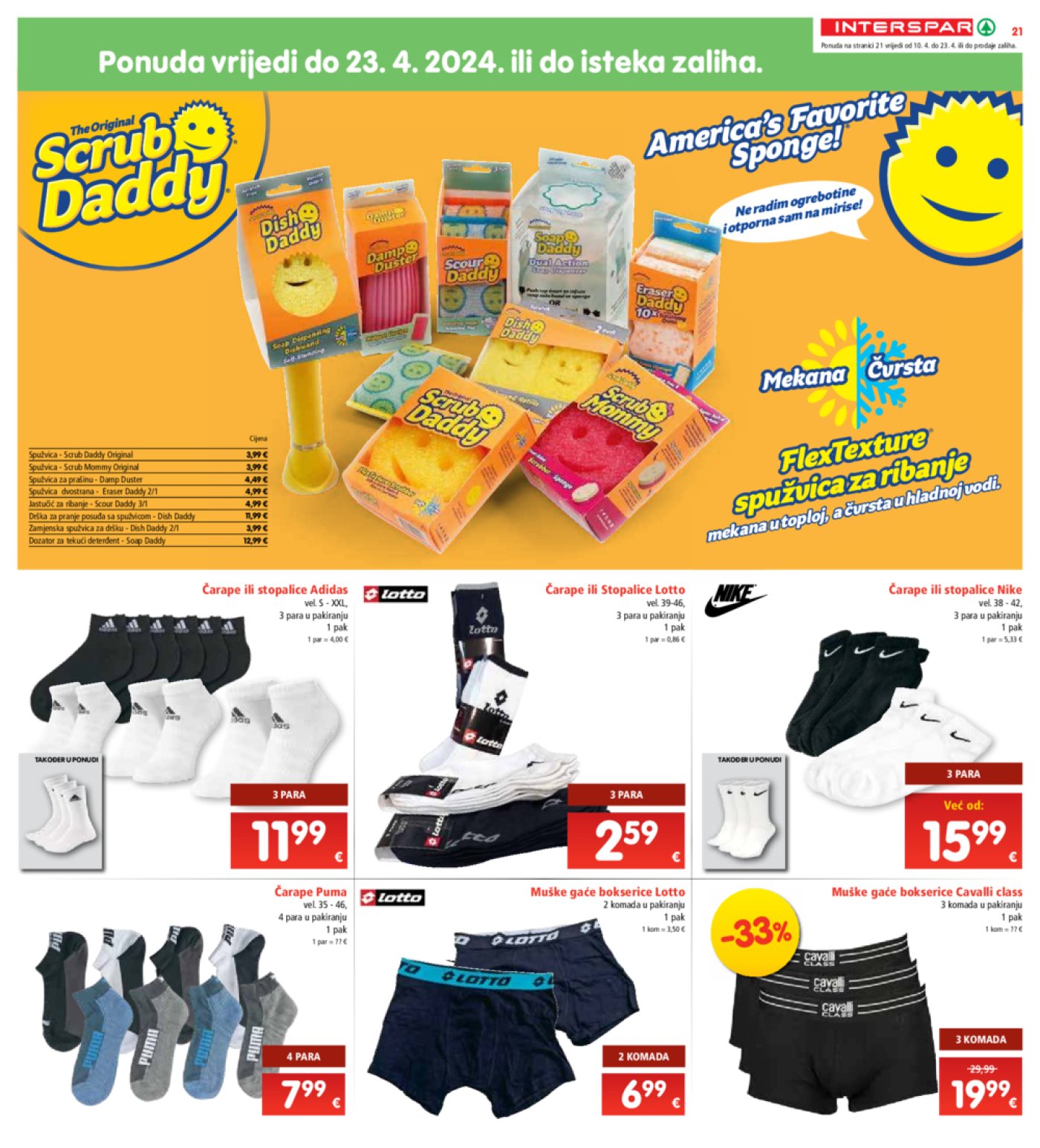 INTERSPAR katalog Akcija 10.04.-16.04.2024.