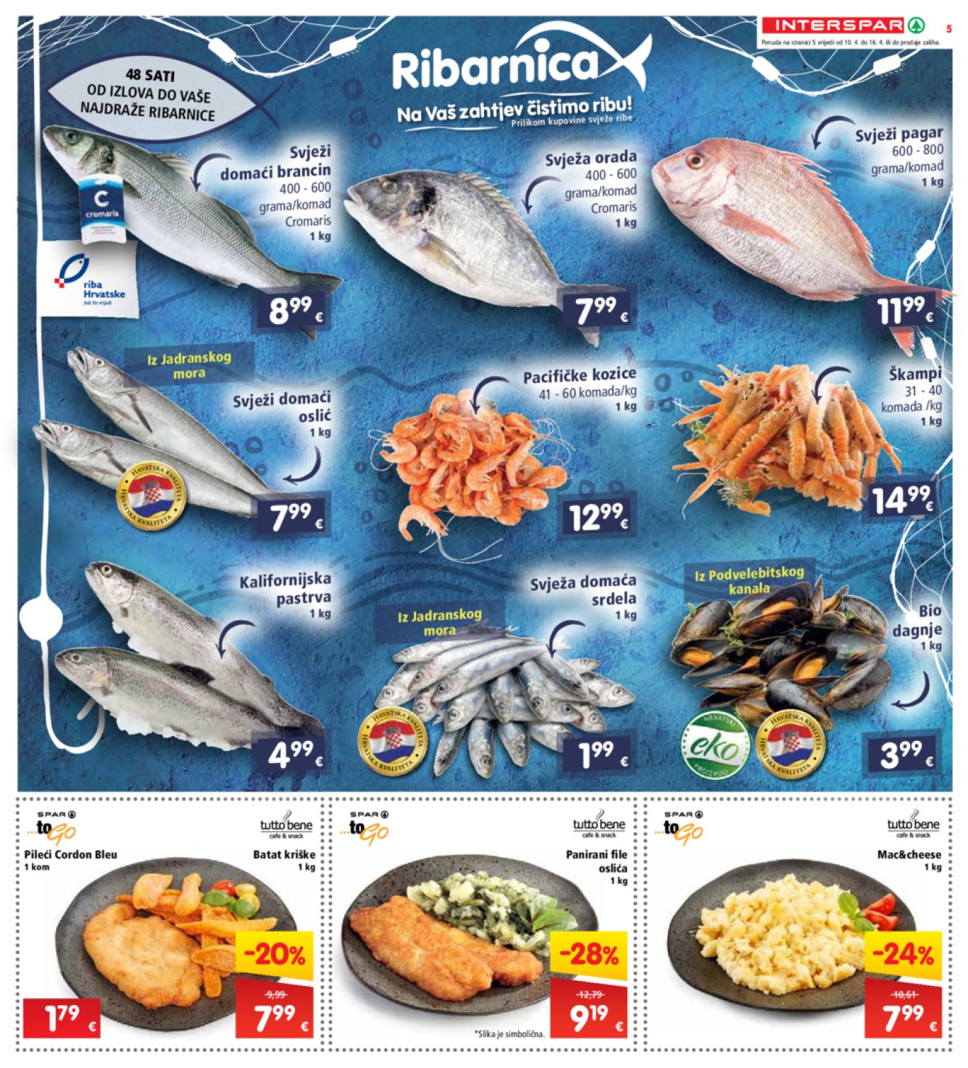 INTERSPAR katalog Akcija 10.04.-16.04.2024.