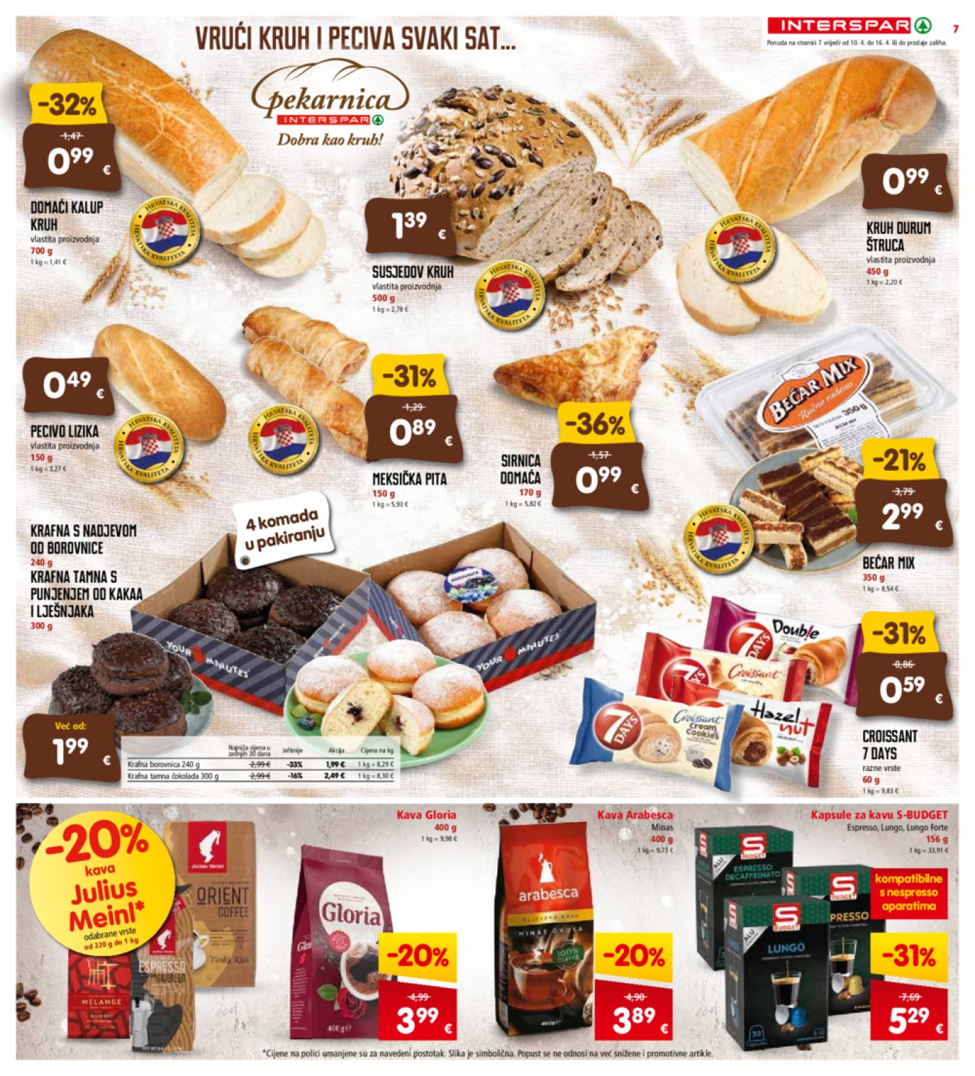 INTERSPAR katalog Akcija 10.04.-16.04.2024.