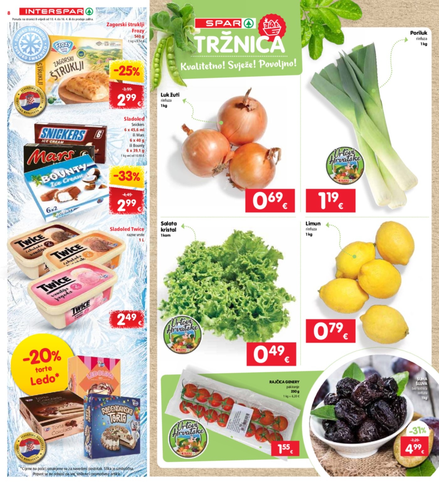 INTERSPAR katalog Akcija 10.04.-16.04.2024.