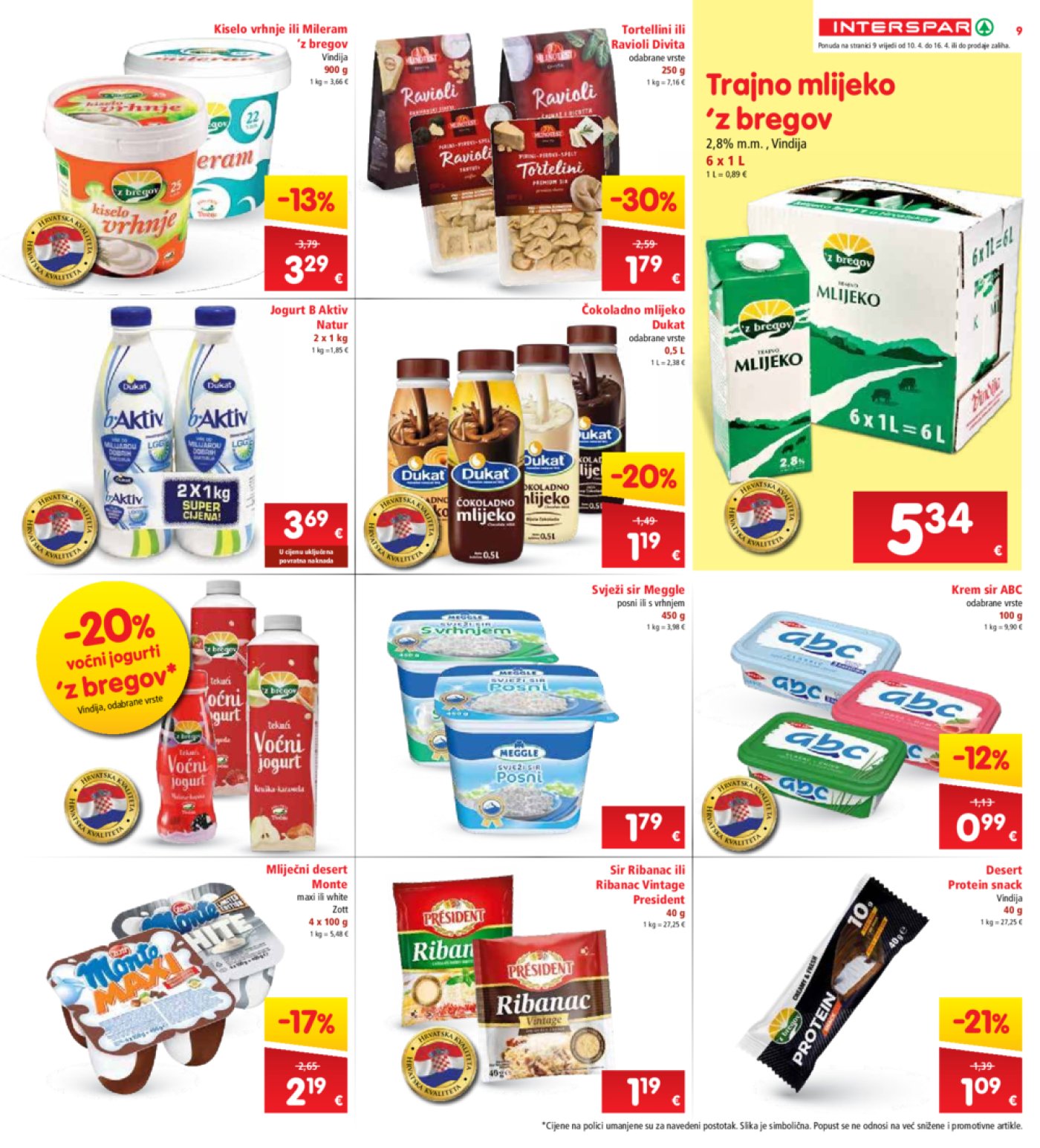 INTERSPAR katalog Akcija 10.04.-16.04.2024.