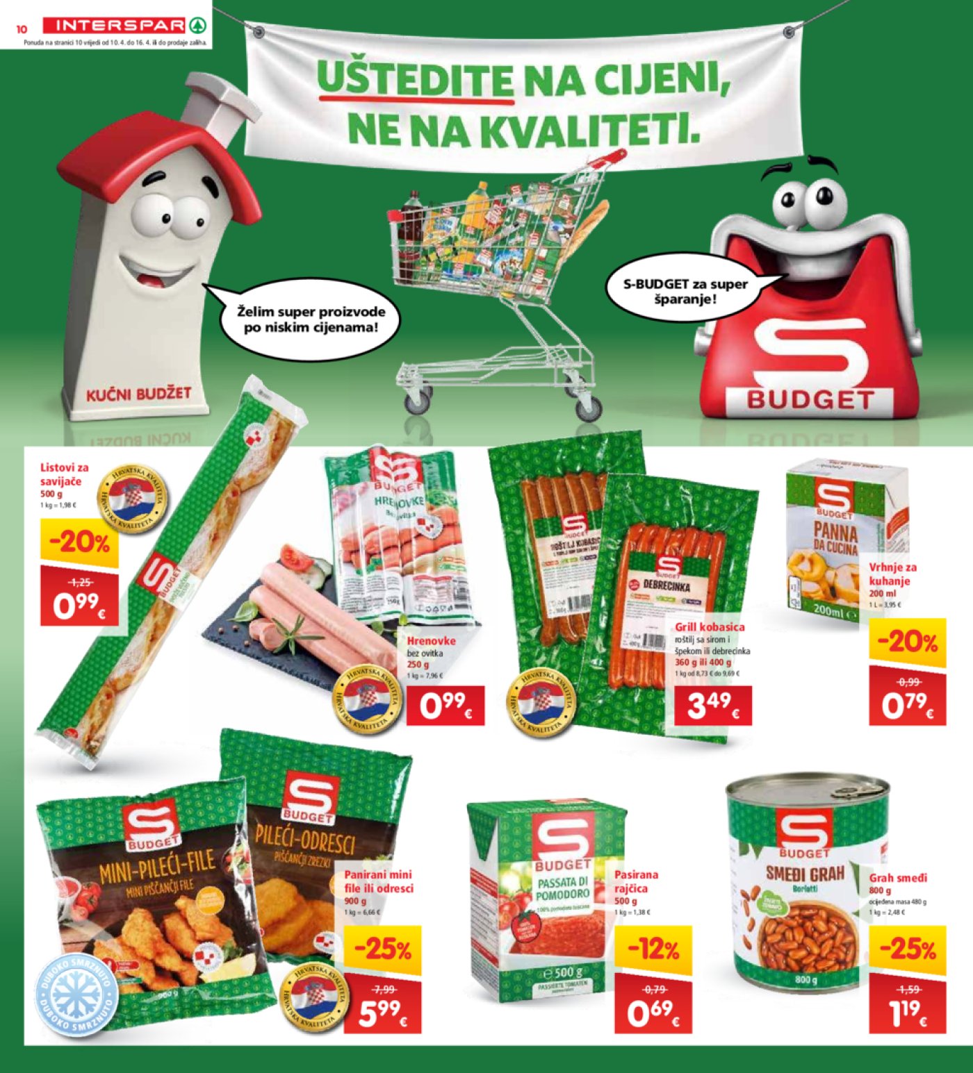 INTERSPAR katalog Akcija 10.04.-16.04.2024.