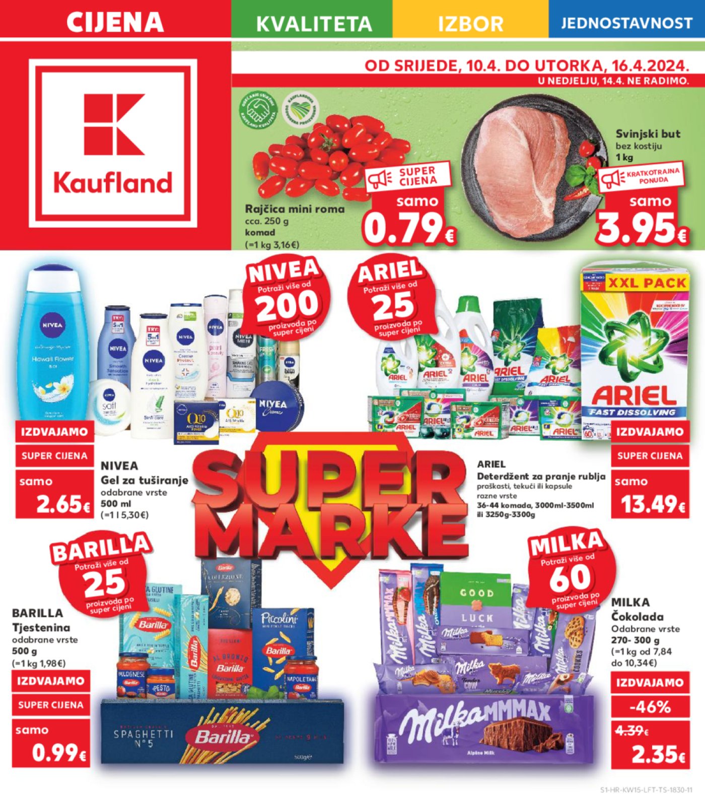 Kaufland katalog Akcija 10.04.-16.04.2024. Zagreb