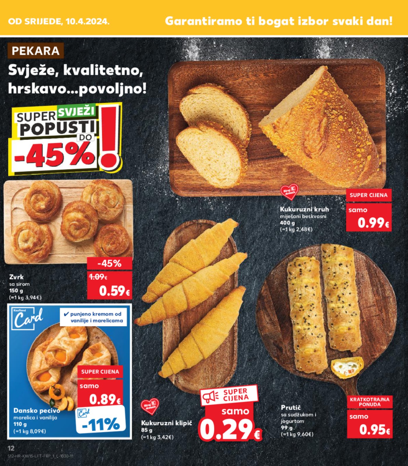Kaufland katalog Akcija 10.04.-16.04.2024. Zagreb