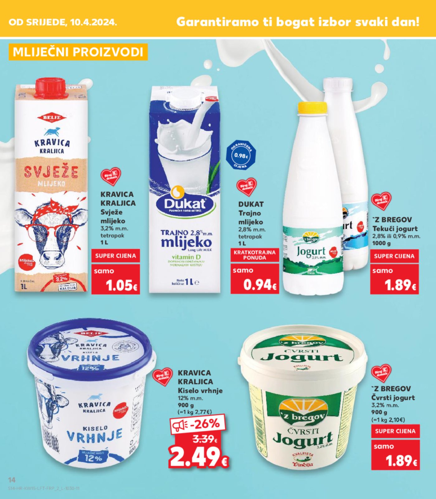 Kaufland katalog Akcija 10.04.-16.04.2024. Zagreb