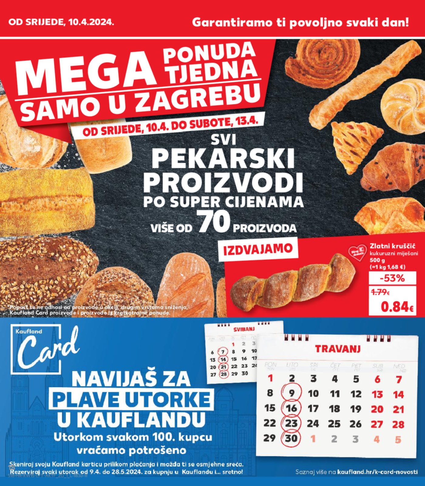 Kaufland katalog Akcija 10.04.-16.04.2024. Zagreb