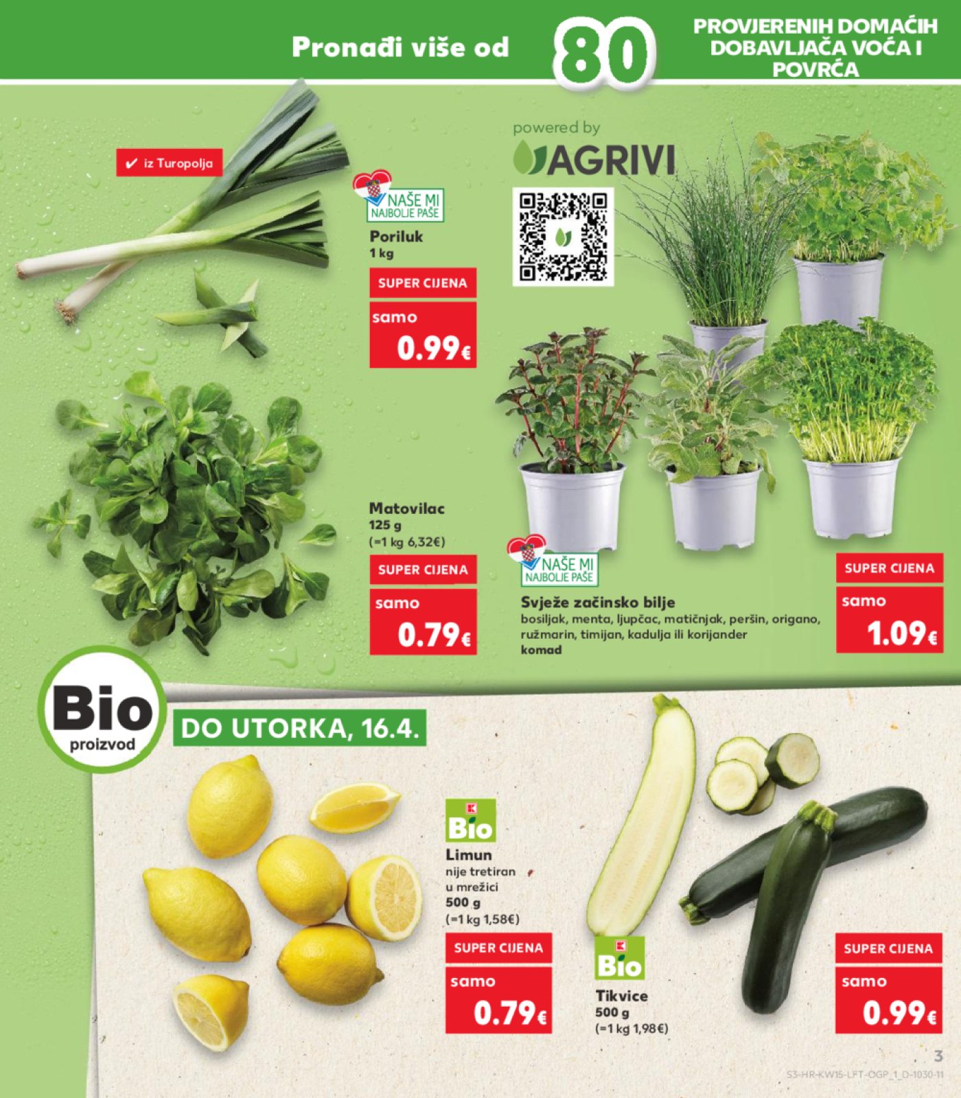 Kaufland katalog Akcija 10.04.-16.04.2024. Zagreb
