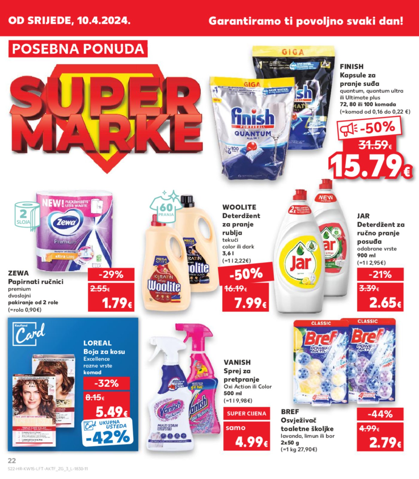 Kaufland katalog Akcija 10.04.-16.04.2024. Zagreb