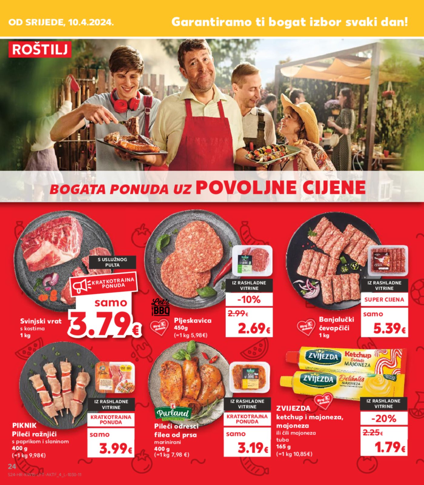 Kaufland katalog Akcija 10.04.-16.04.2024. Zagreb
