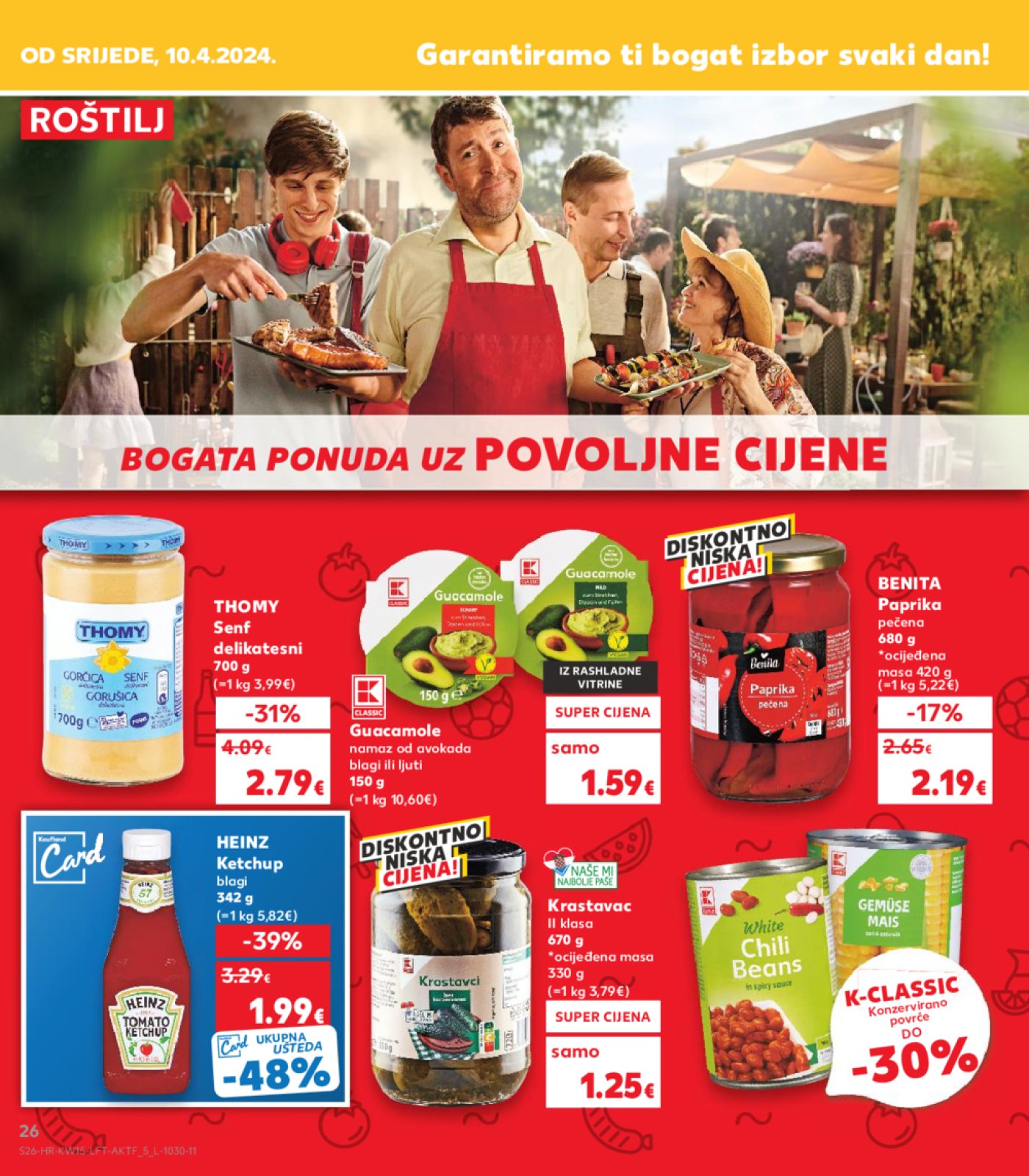 Kaufland katalog Akcija 10.04.-16.04.2024. Zagreb