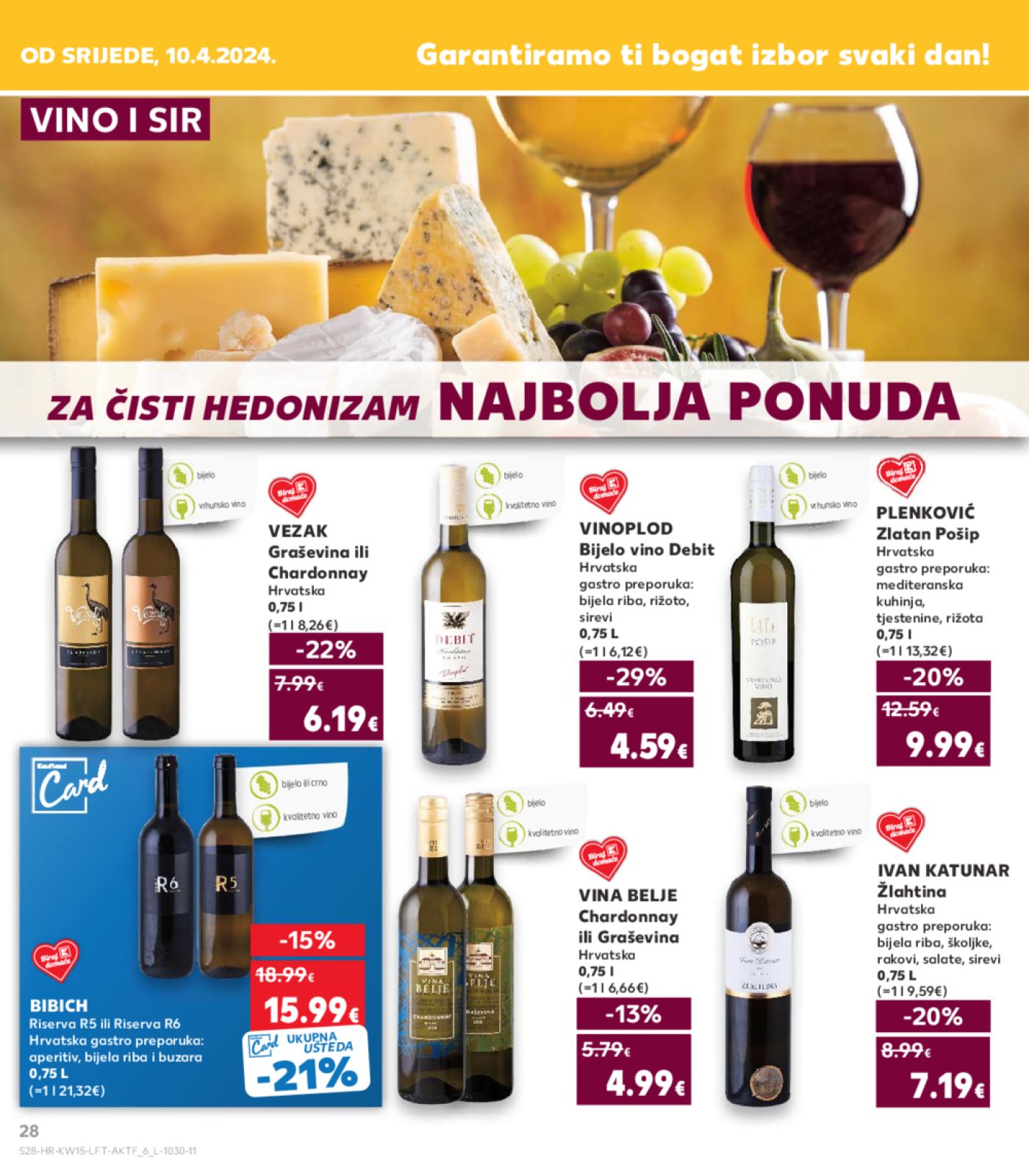 Kaufland katalog Akcija 10.04.-16.04.2024. Zagreb