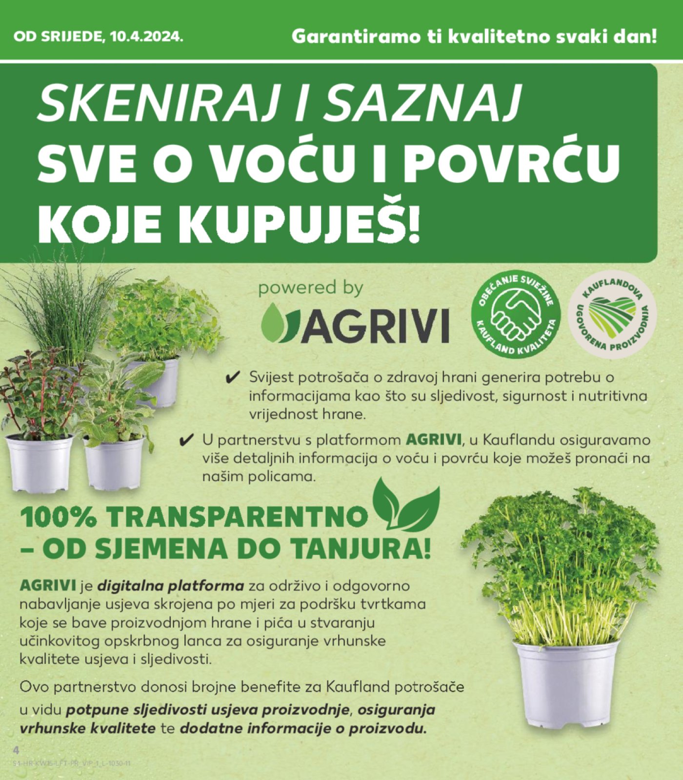 Kaufland katalog Akcija 10.04.-16.04.2024. Zagreb