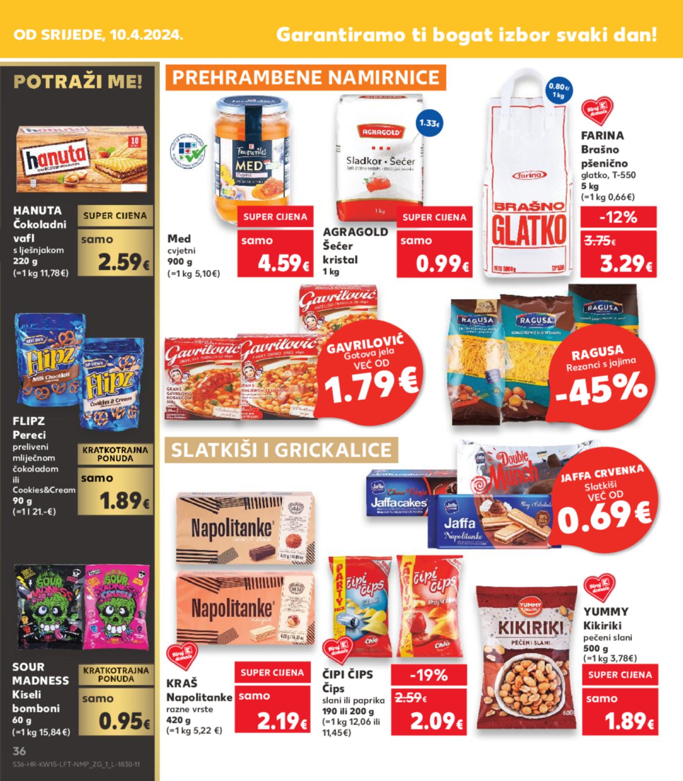 Kaufland katalog Akcija 10.04.-16.04.2024. Zagreb