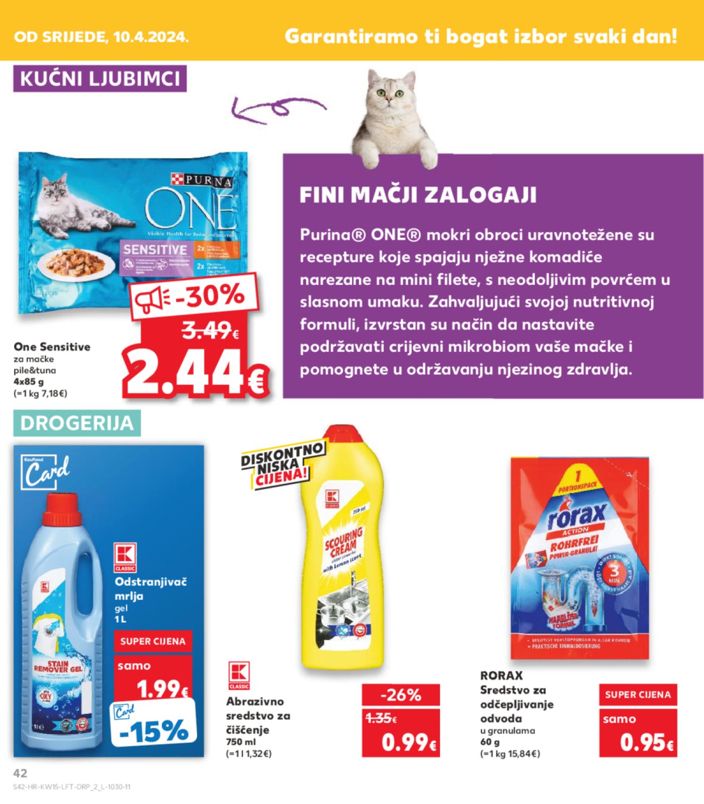 Kaufland katalog Akcija 10.04.-16.04.2024. Zagreb