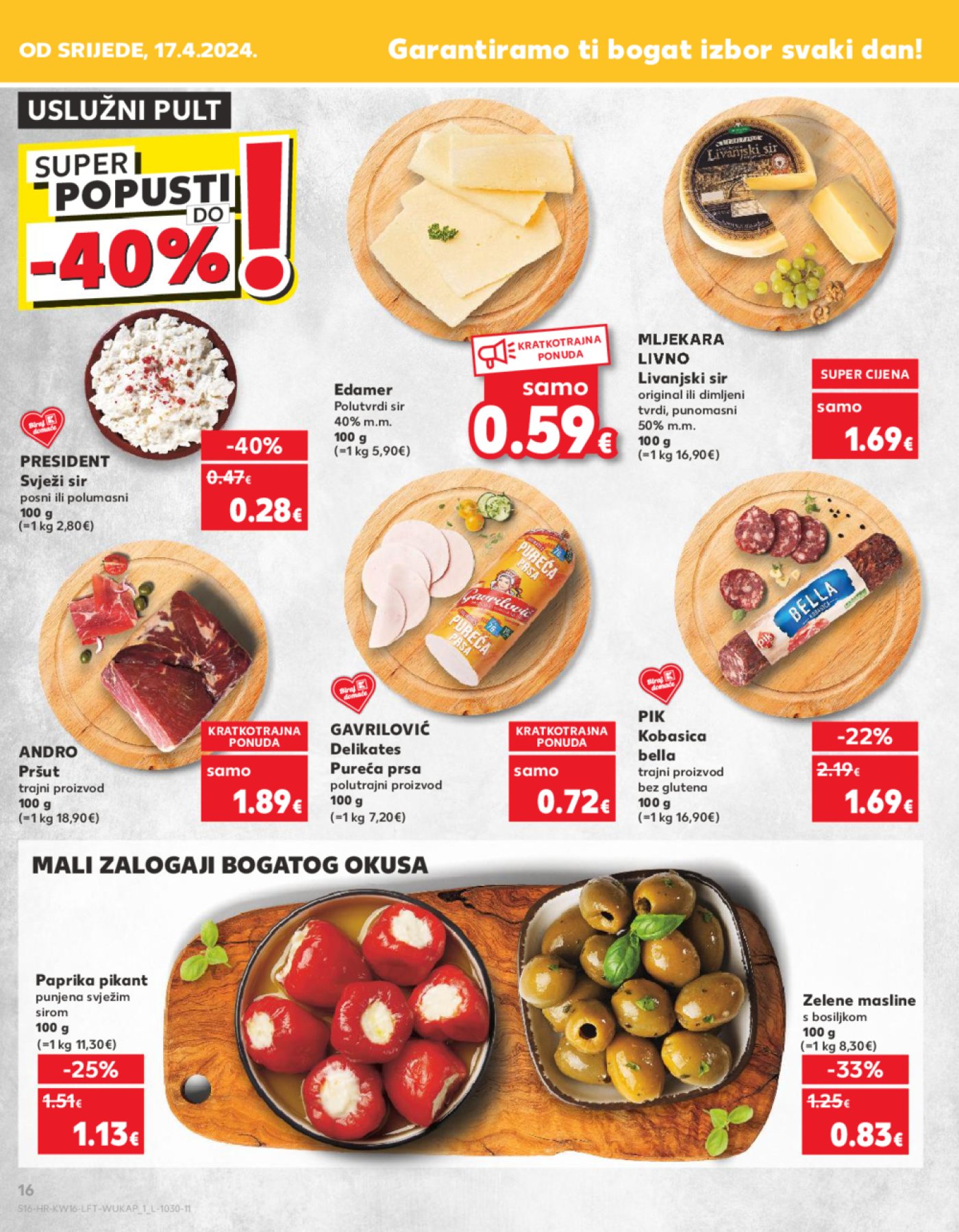 Kaufland katalog Akcija 17.04.-23.04.2024. Zagreb