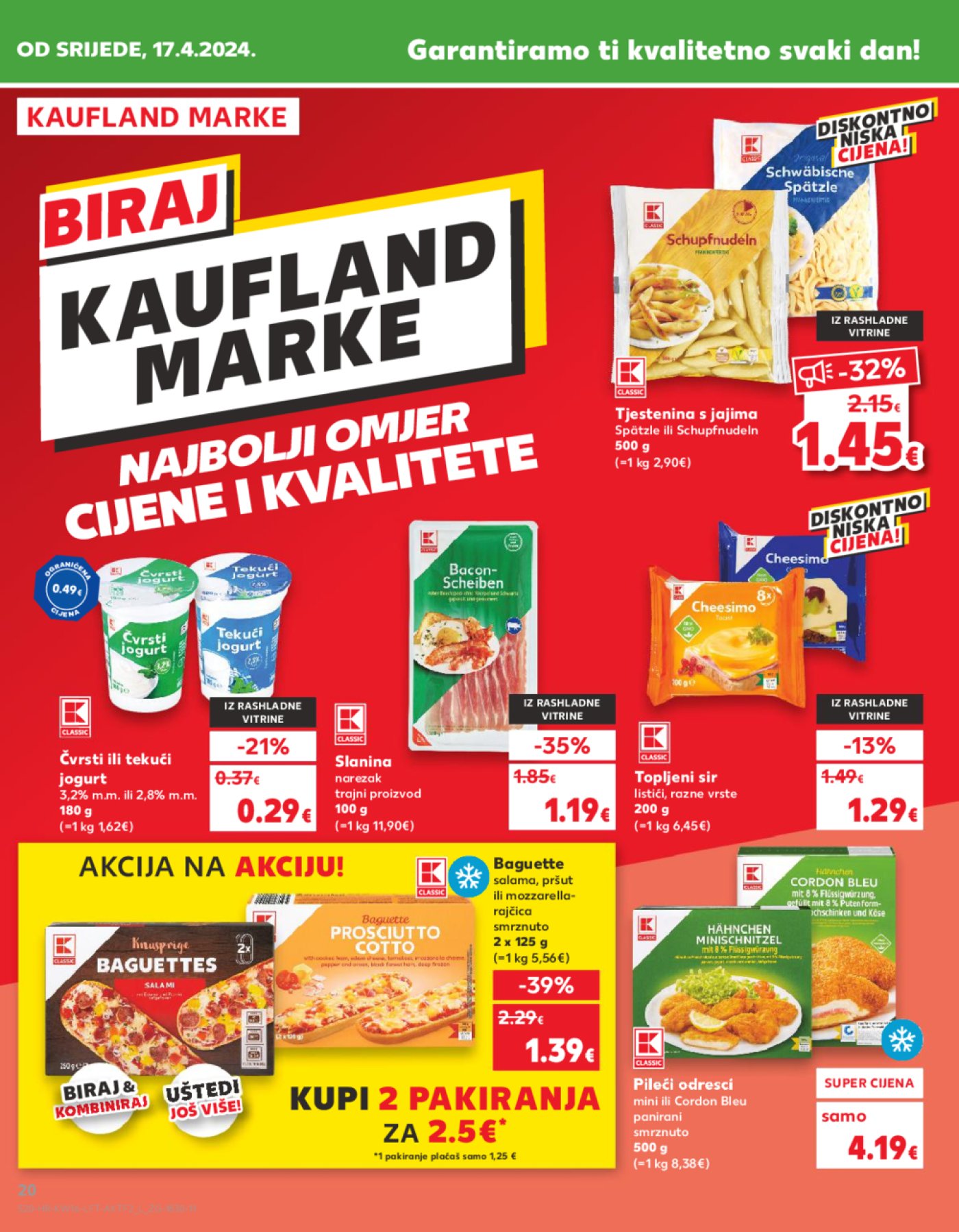 Kaufland katalog Akcija 17.04.-23.04.2024. Zagreb