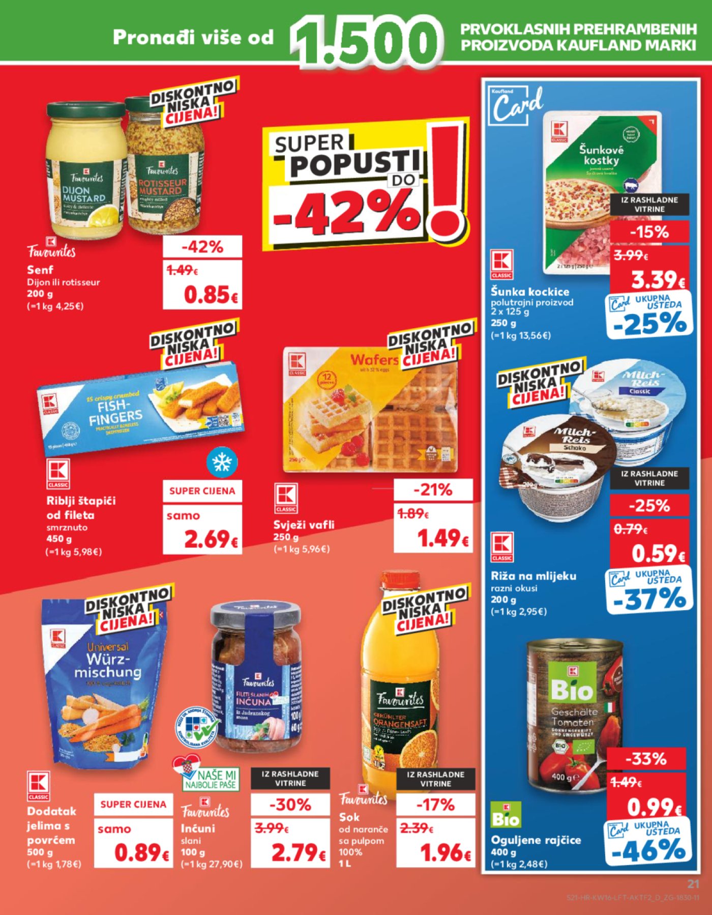 Kaufland katalog Akcija 17.04.-23.04.2024. Zagreb