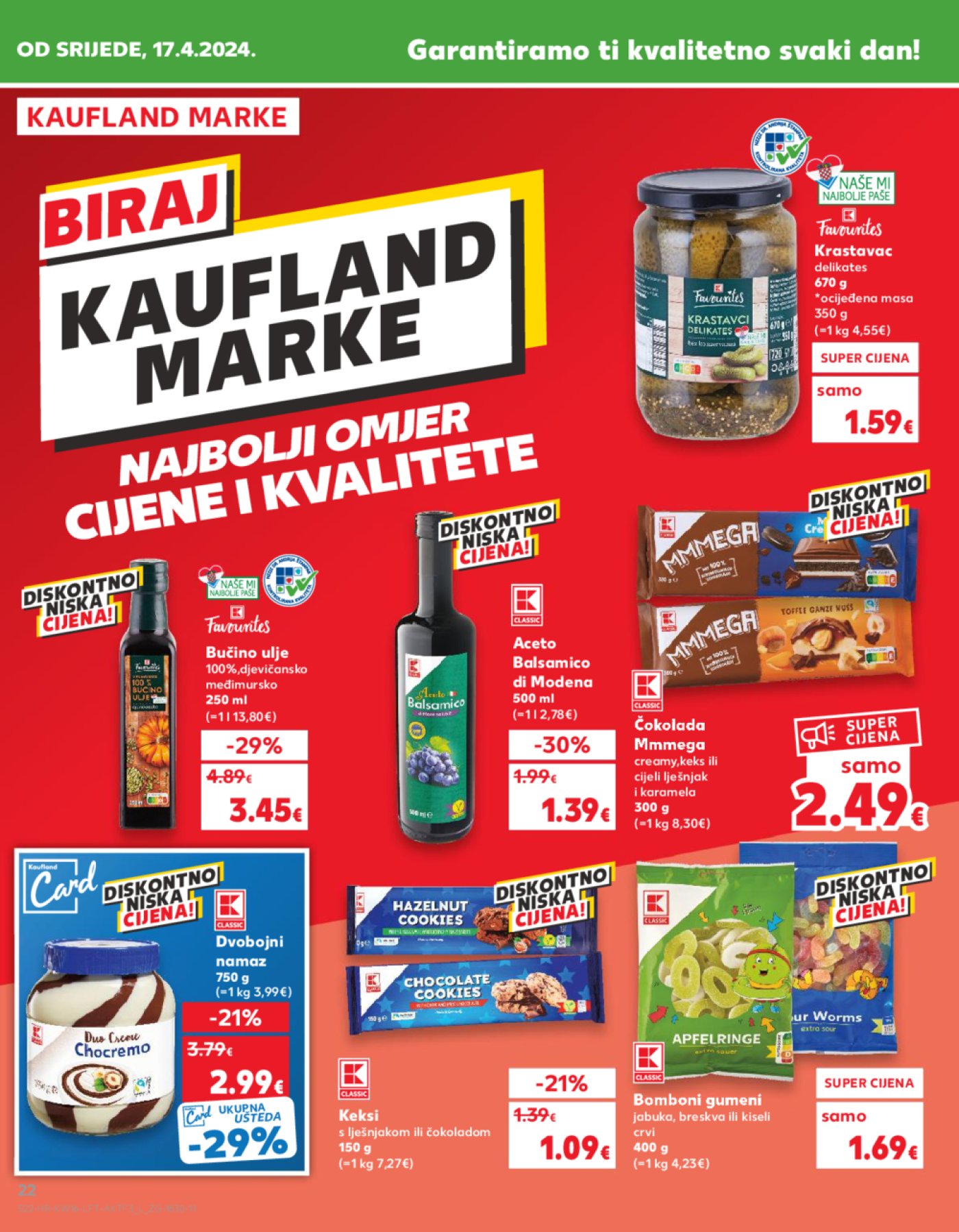 Kaufland katalog Akcija 17.04.-23.04.2024. Zagreb
