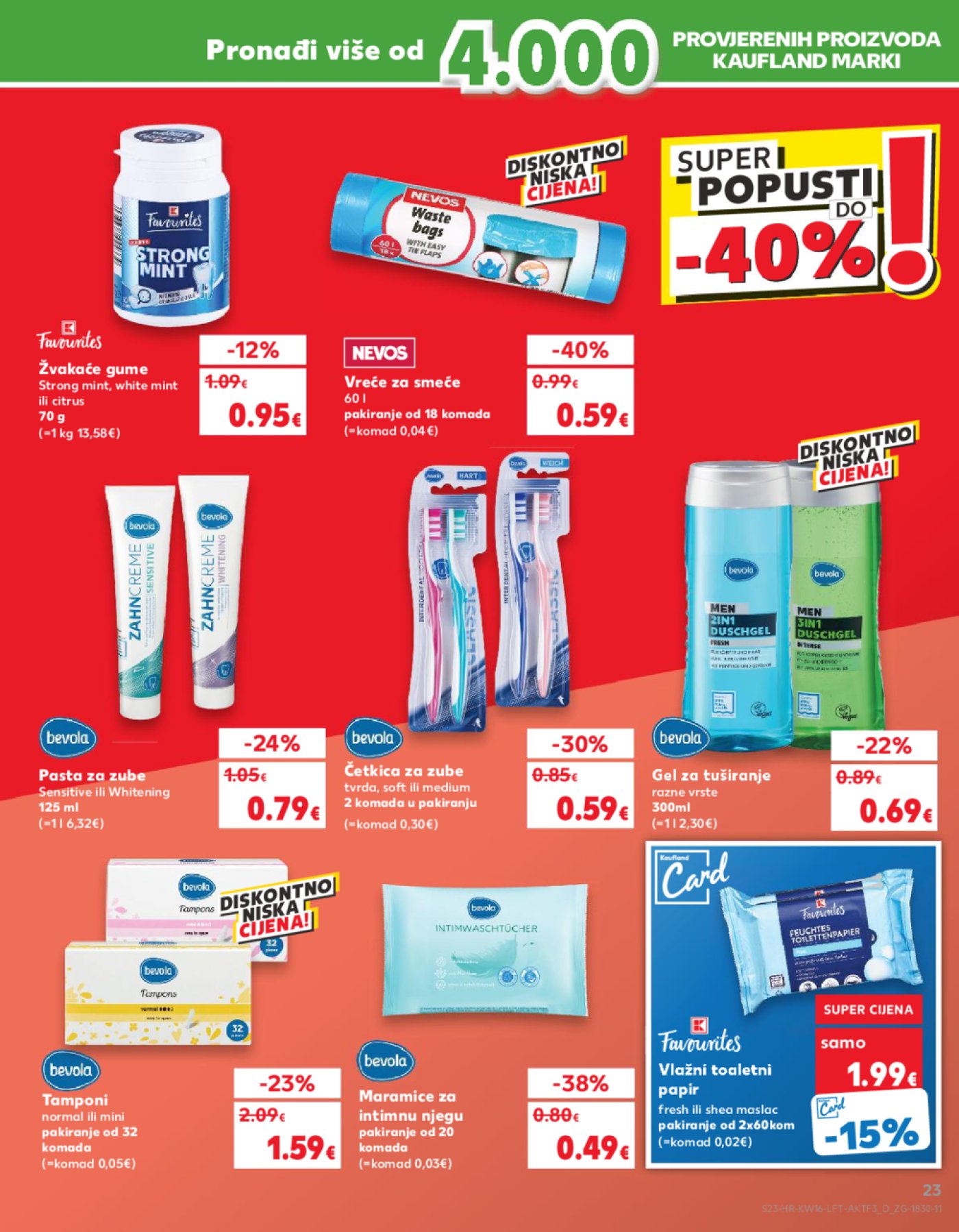 Kaufland katalog Akcija 17.04.-23.04.2024. Zagreb