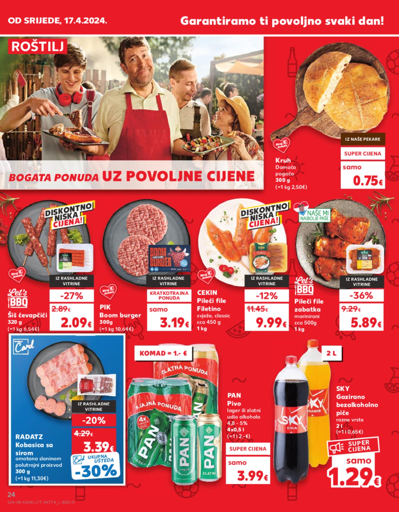 Kaufland katalog Akcija 17.04.-23.04.2024. Zagreb