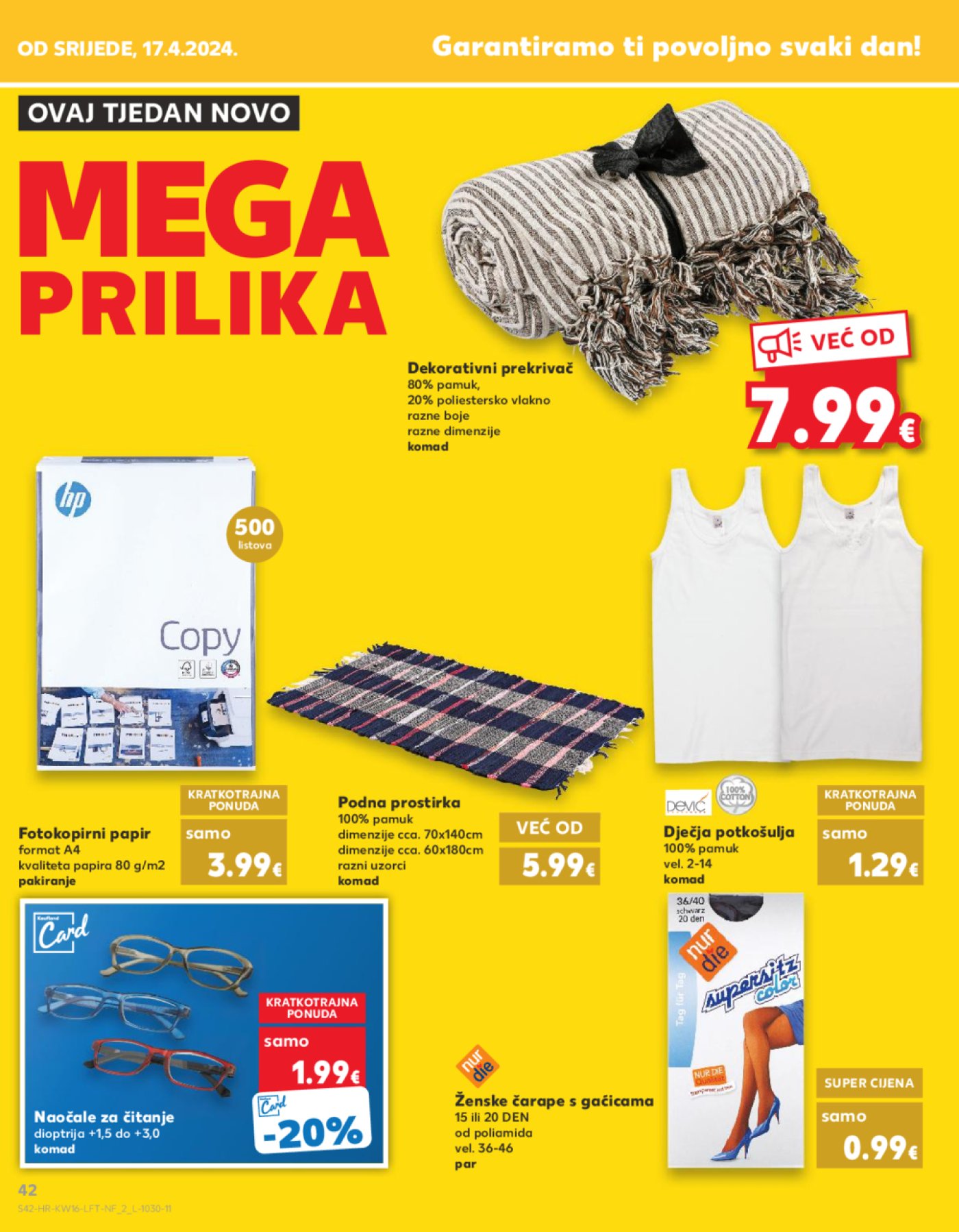 Kaufland katalog Akcija 17.04.-23.04.2024. Zagreb