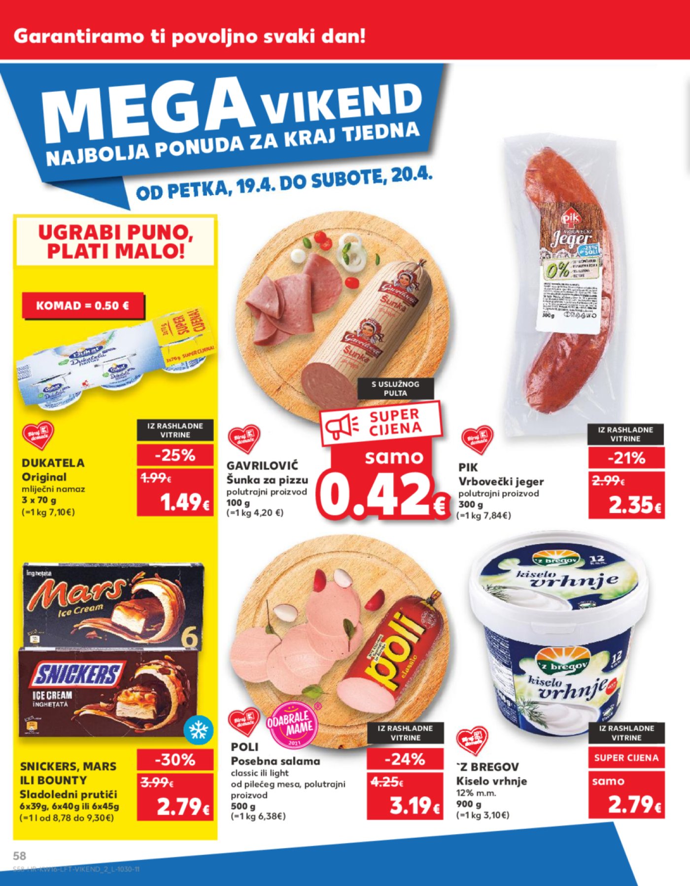 Kaufland katalog Akcija 17.04.-23.04.2024. Zagreb