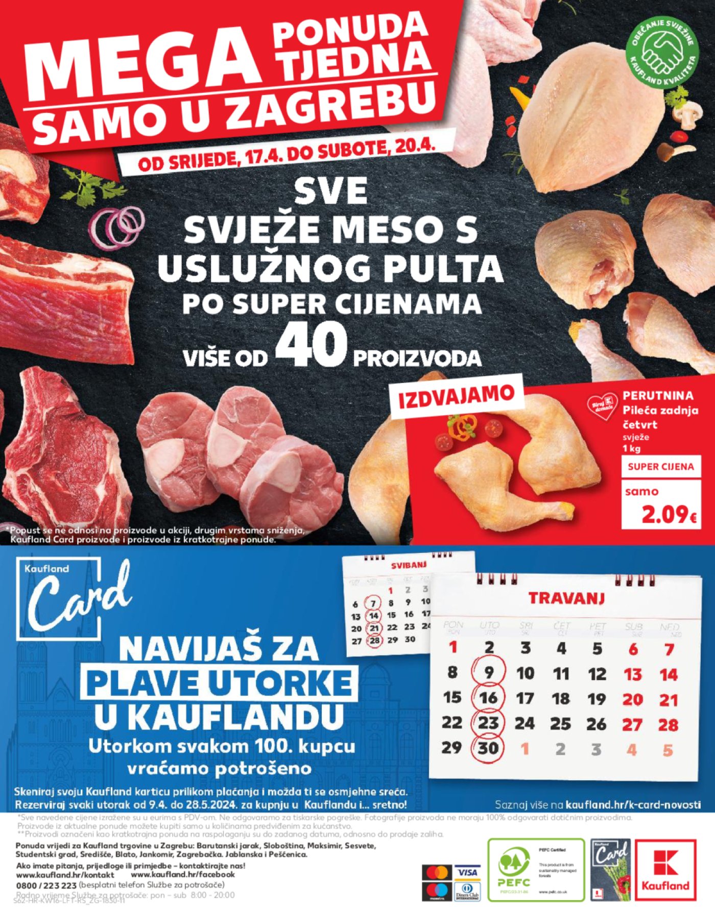 Kaufland katalog Akcija 17.04.-23.04.2024. Zagreb