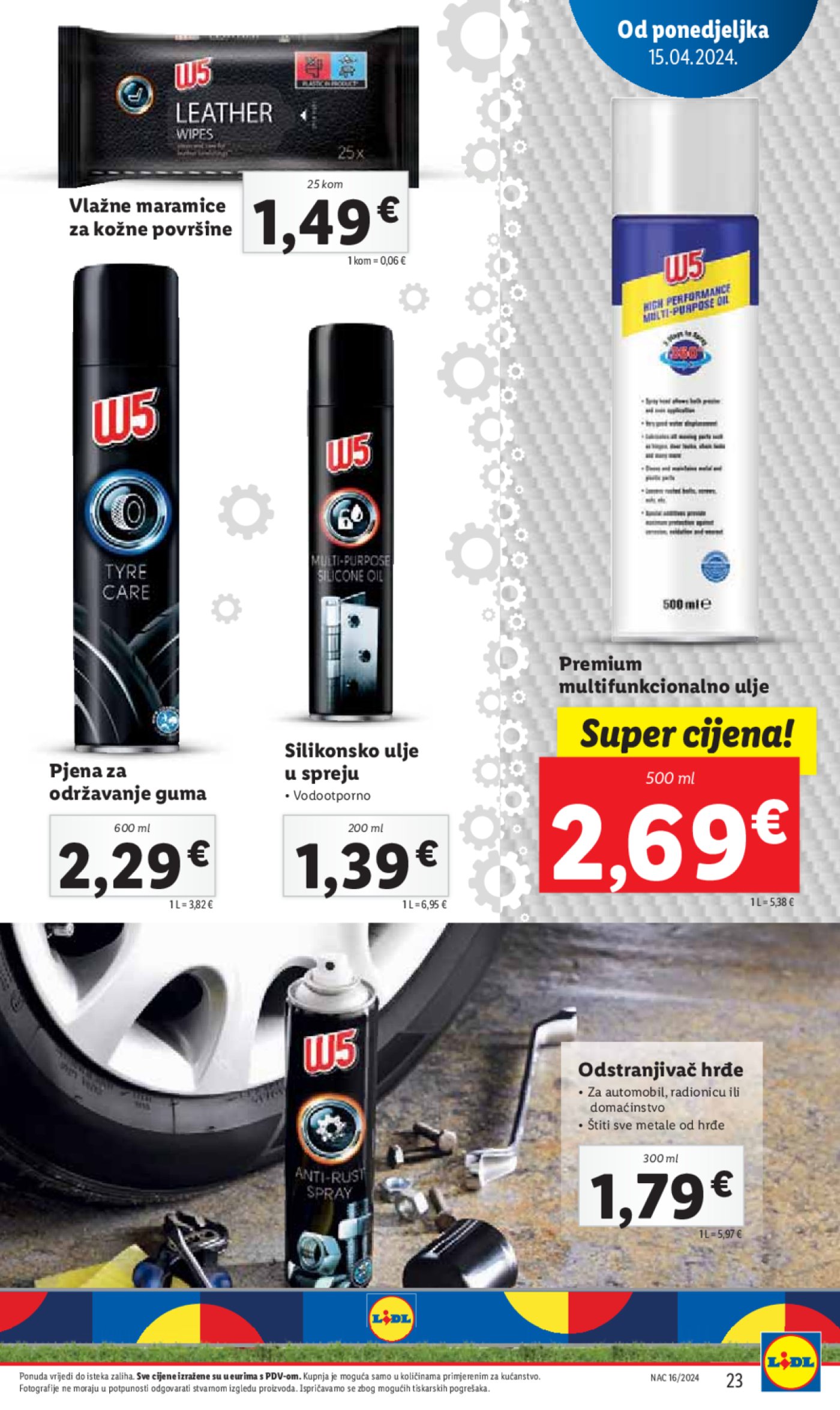 Lidl katalog Super ponuda od ponedjeljka 15.04.-21.04.2024.