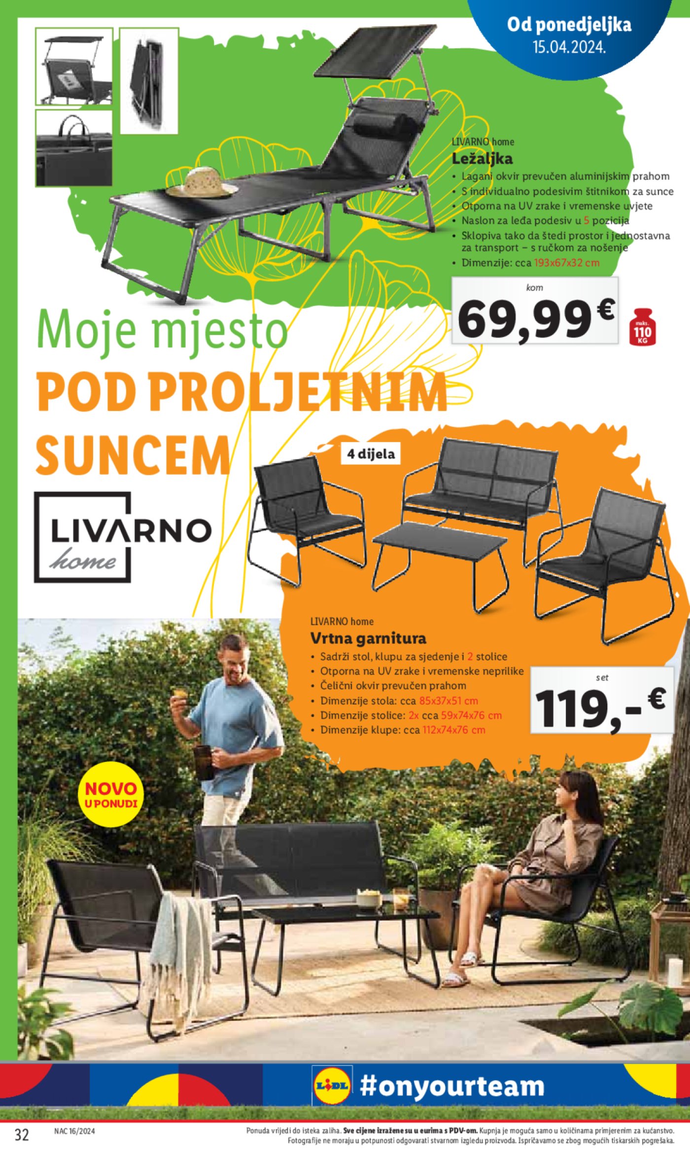 Lidl katalog Super ponuda od ponedjeljka 15.04.-21.04.2024.