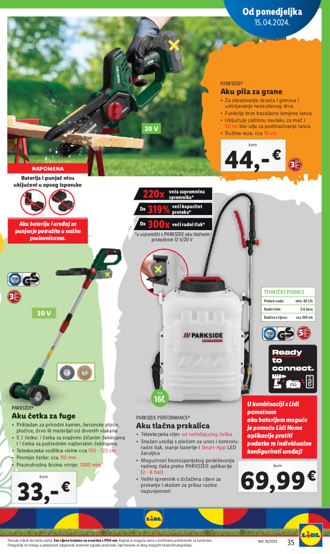 Lidl katalog Super ponuda od ponedjeljka 15.04.-21.04.2024.