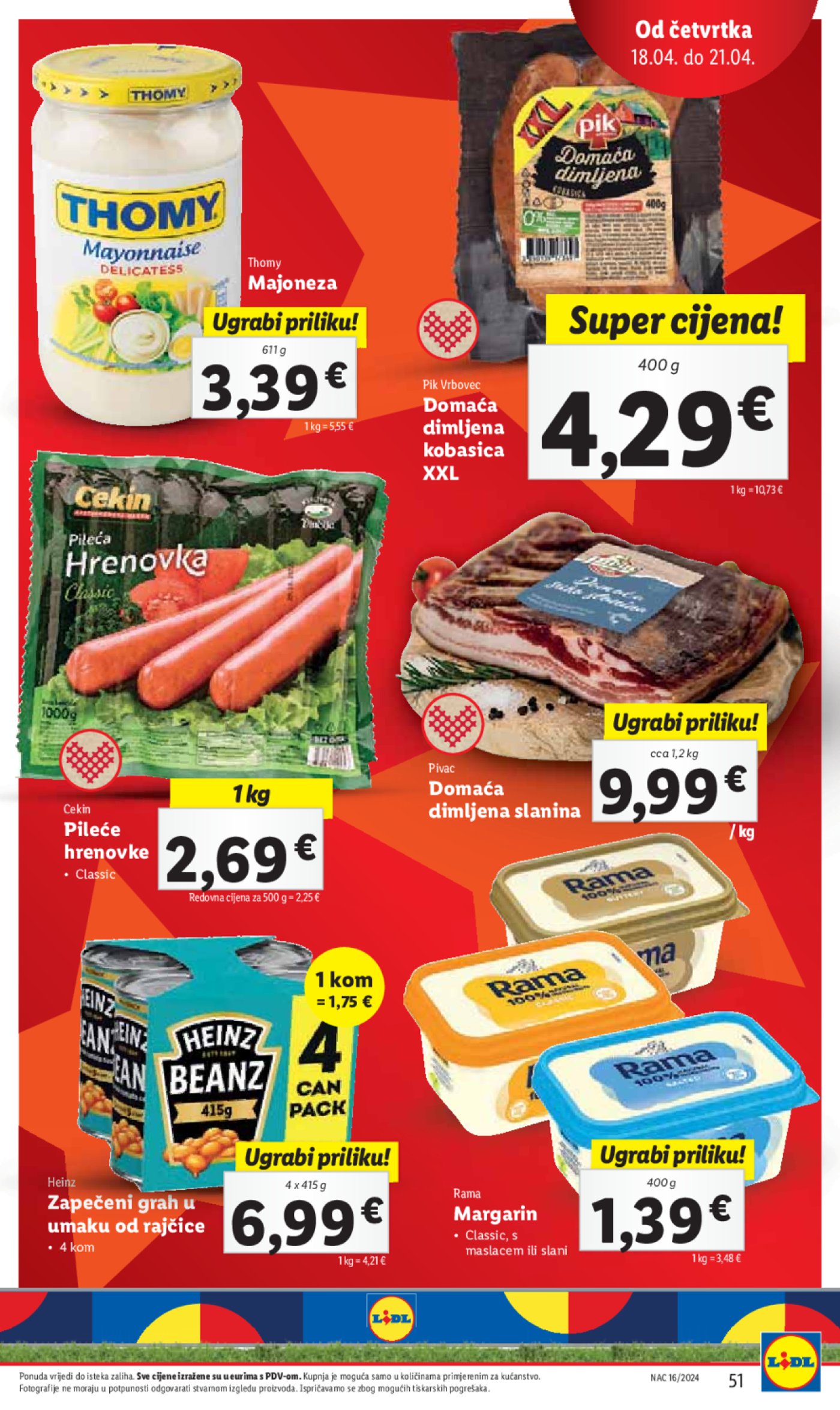 Lidl katalog Super ponuda od ponedjeljka 15.04.-21.04.2024.