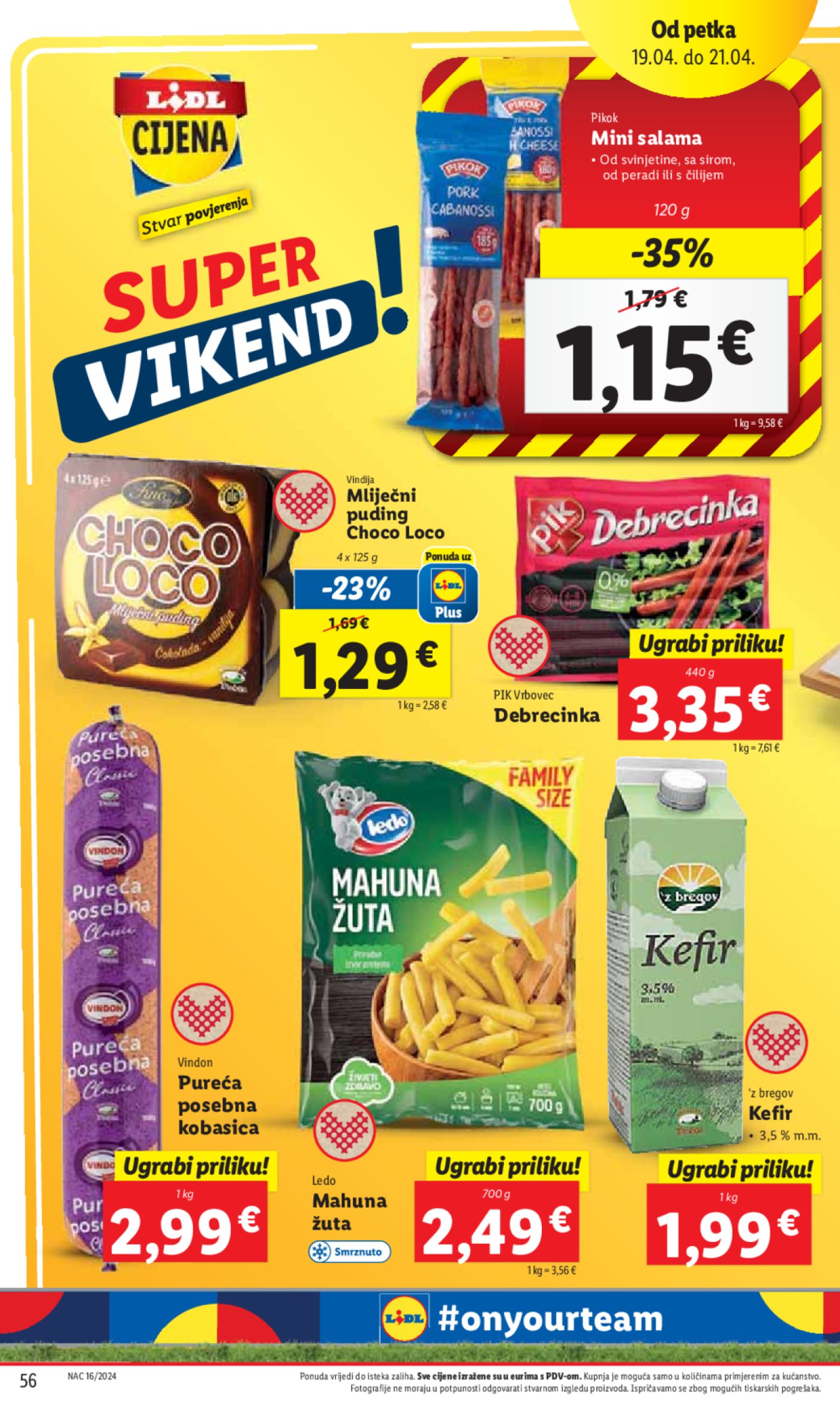 Lidl katalog Super ponuda od ponedjeljka 15.04.-21.04.2024.